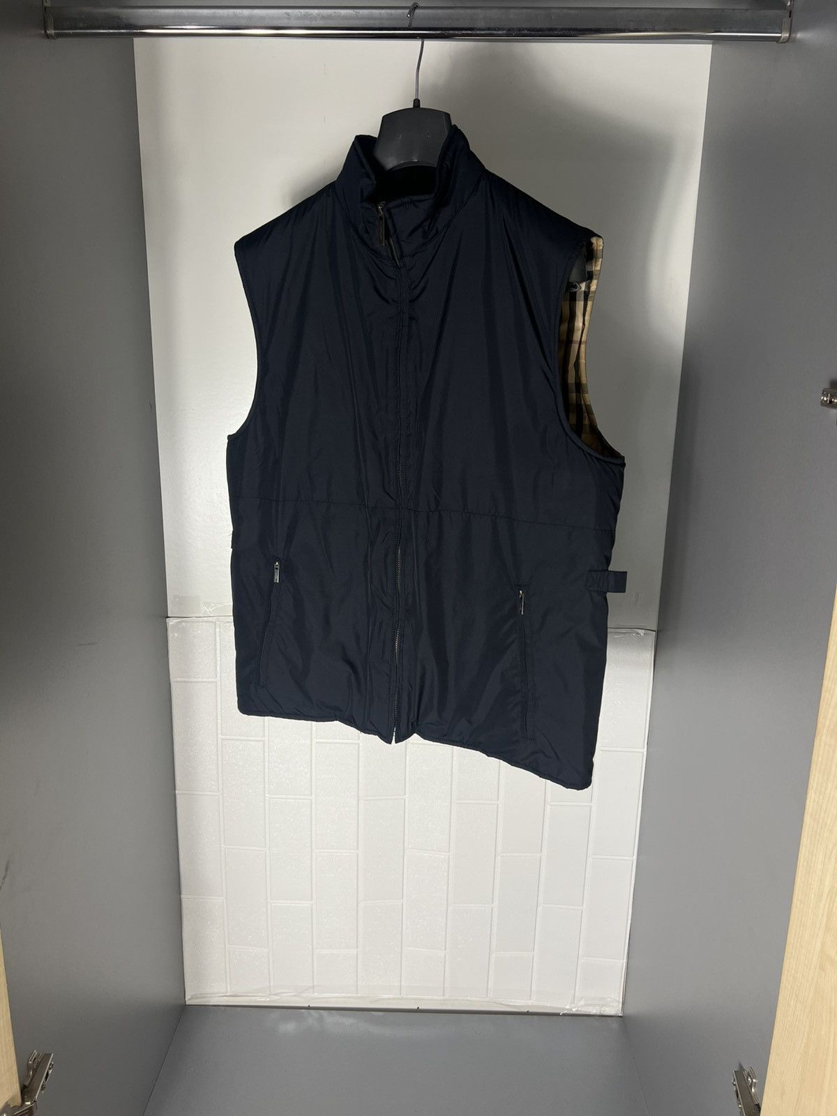 Burberry × Vintage VERY RARE BURBERRY LONDON VESTS DESIGNER JAPAN STYLE Y2K 90s Size US M / EU 48-50 / 2 - 7 Thumbnail