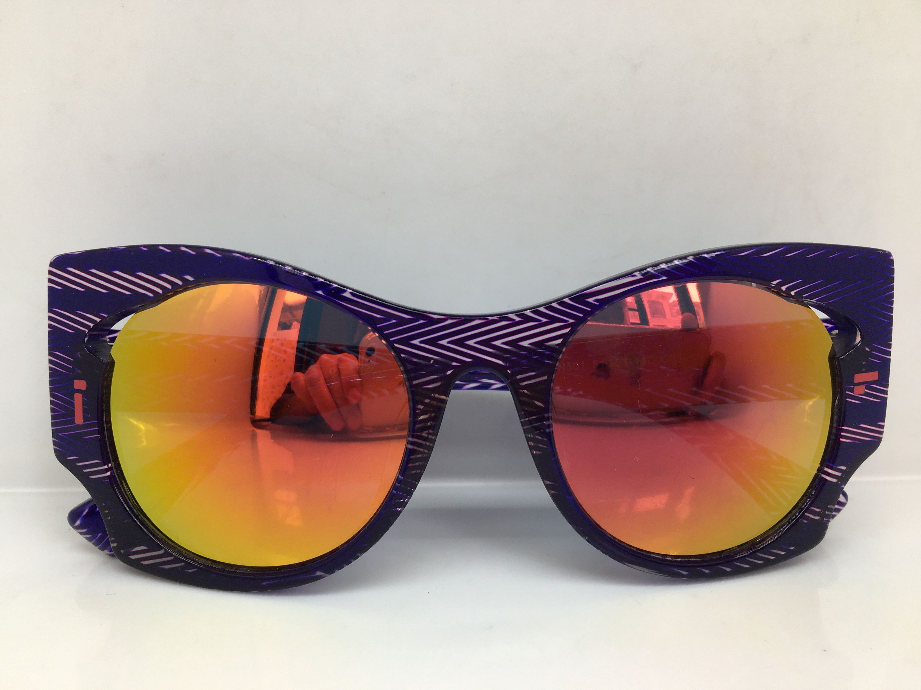 Other Handmade Acetate RUNWAY SHOW Cateye Round Sunglasses Size ONE SIZE - 6 Thumbnail