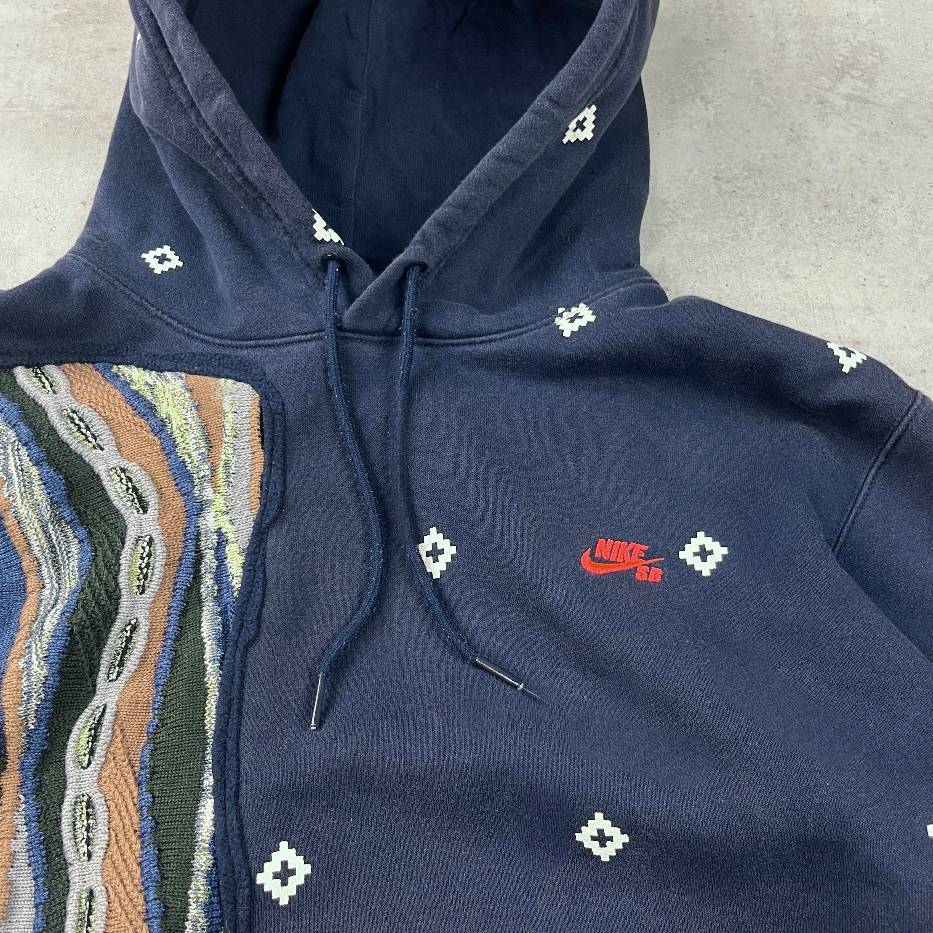 Japanese Brand × Nike × Vintage Custom NIKE X Coogi X Distorted.lab 'Nike SB' hoodie Size US L / EU 52-54 / 3 - 6 Thumbnail