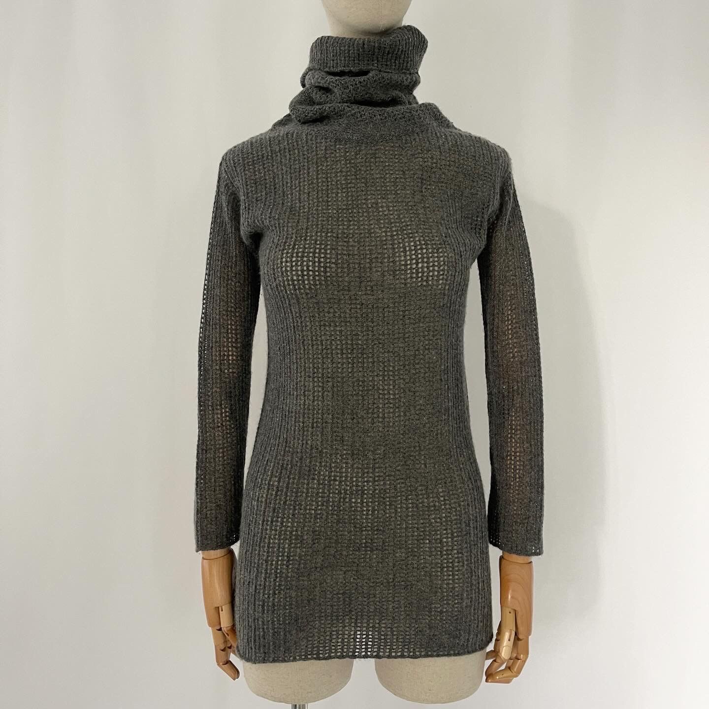 image of James Perse Cashmere Sweater in Grey, Women's (Size Small)