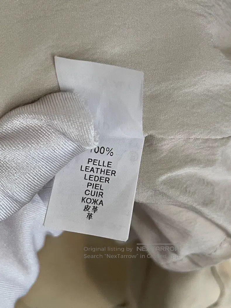 Brunello Cucinelli Brunello Cucinelli Beige Beaded Leather Jacket Size XS / US 0-2 / IT 36-38 - 7 Thumbnail
