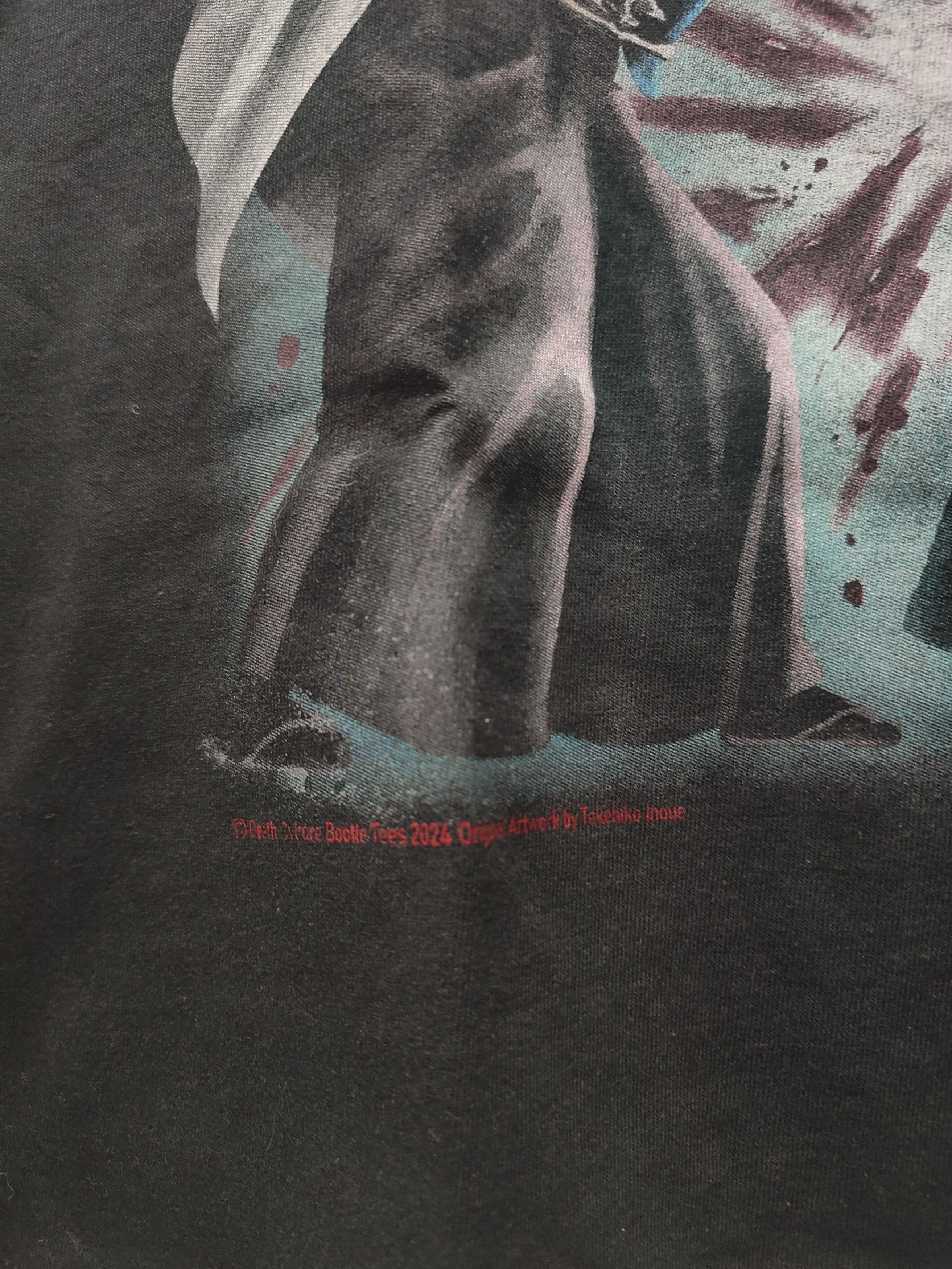 Anime Vagabond "Kojiro Vs Musashi V2" T-shirt Size US XL / EU 56 / 4 - 7 Thumbnail