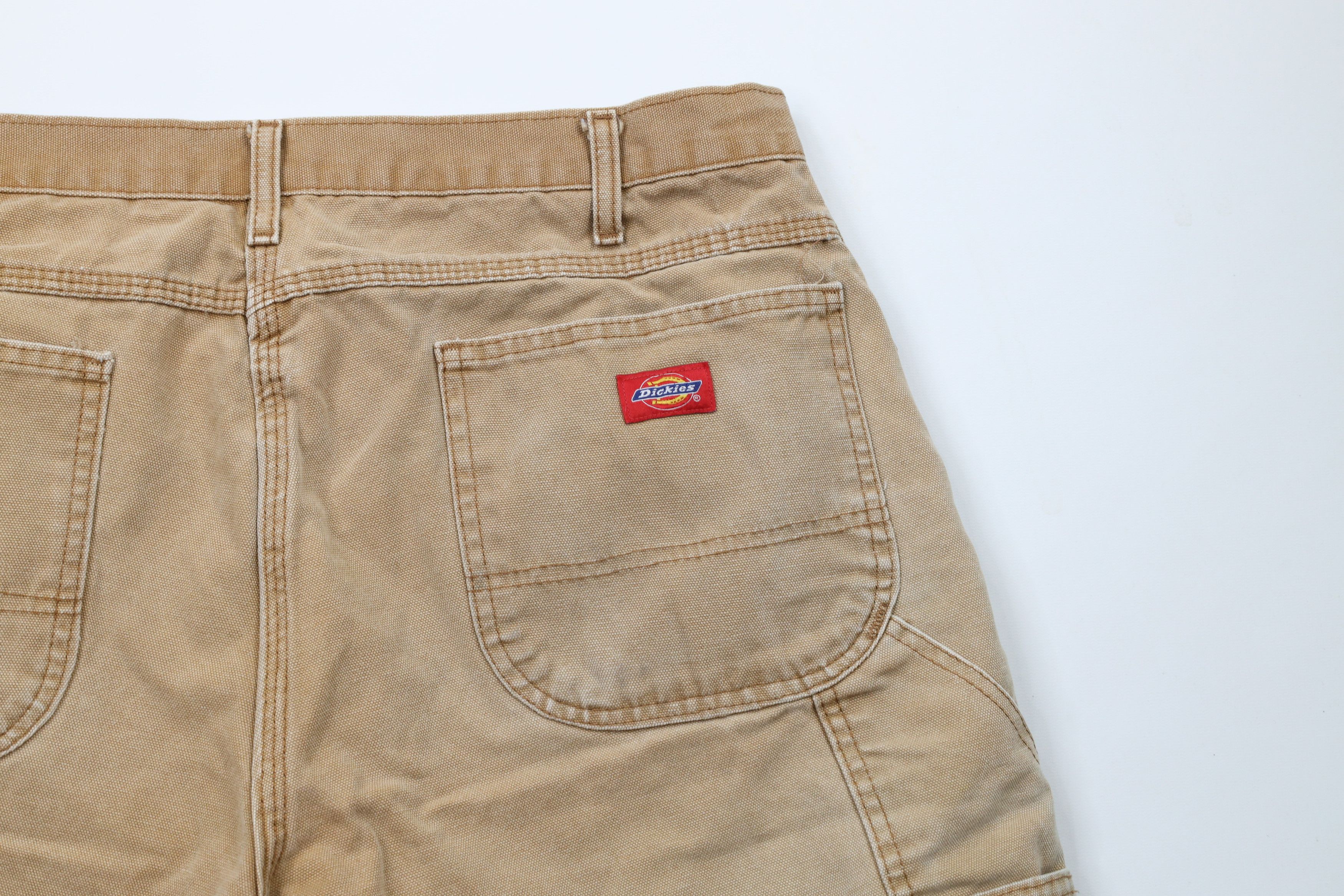 Dickies × Vintage Vintage Dickies Out Canvas Work Shorts Duck Brown Cotton Size US 36 / EU 52 - 11 Thumbnail