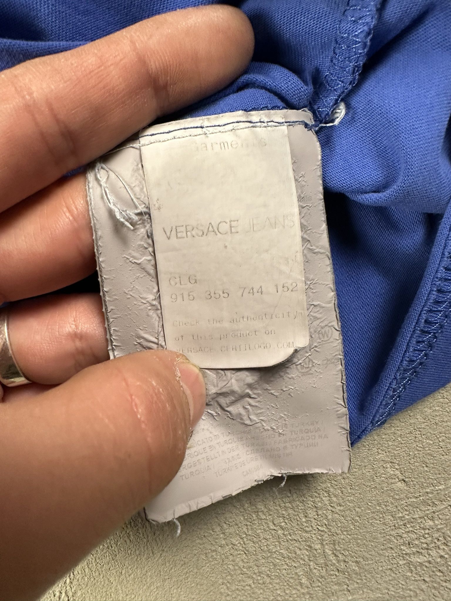 Versace Versace Jeans Logo T-shirt Luxury Size US M / EU 48-50 / 2 - 14 Thumbnail