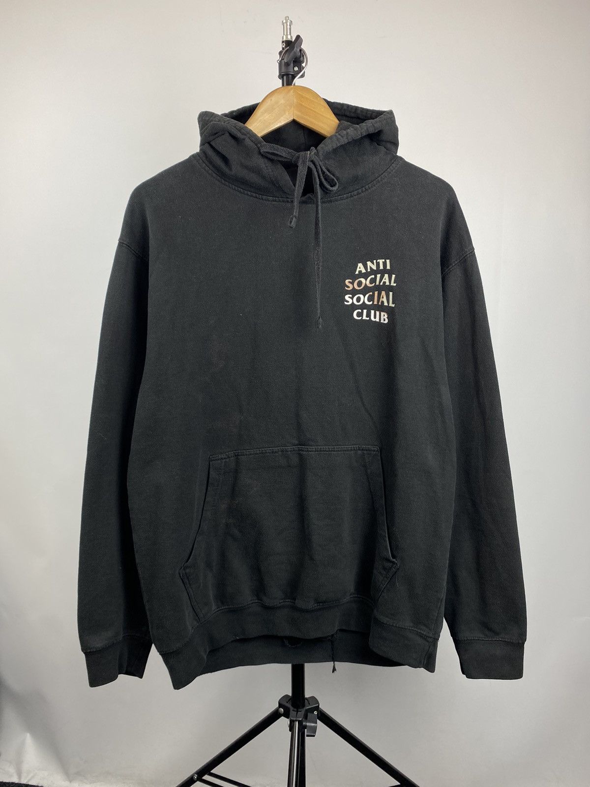 Anti Social Social Club Assc Anti Social Club Black sun faded hoodie camo logo Size US M / EU 48-50 / 2 - 2 Thumbnail