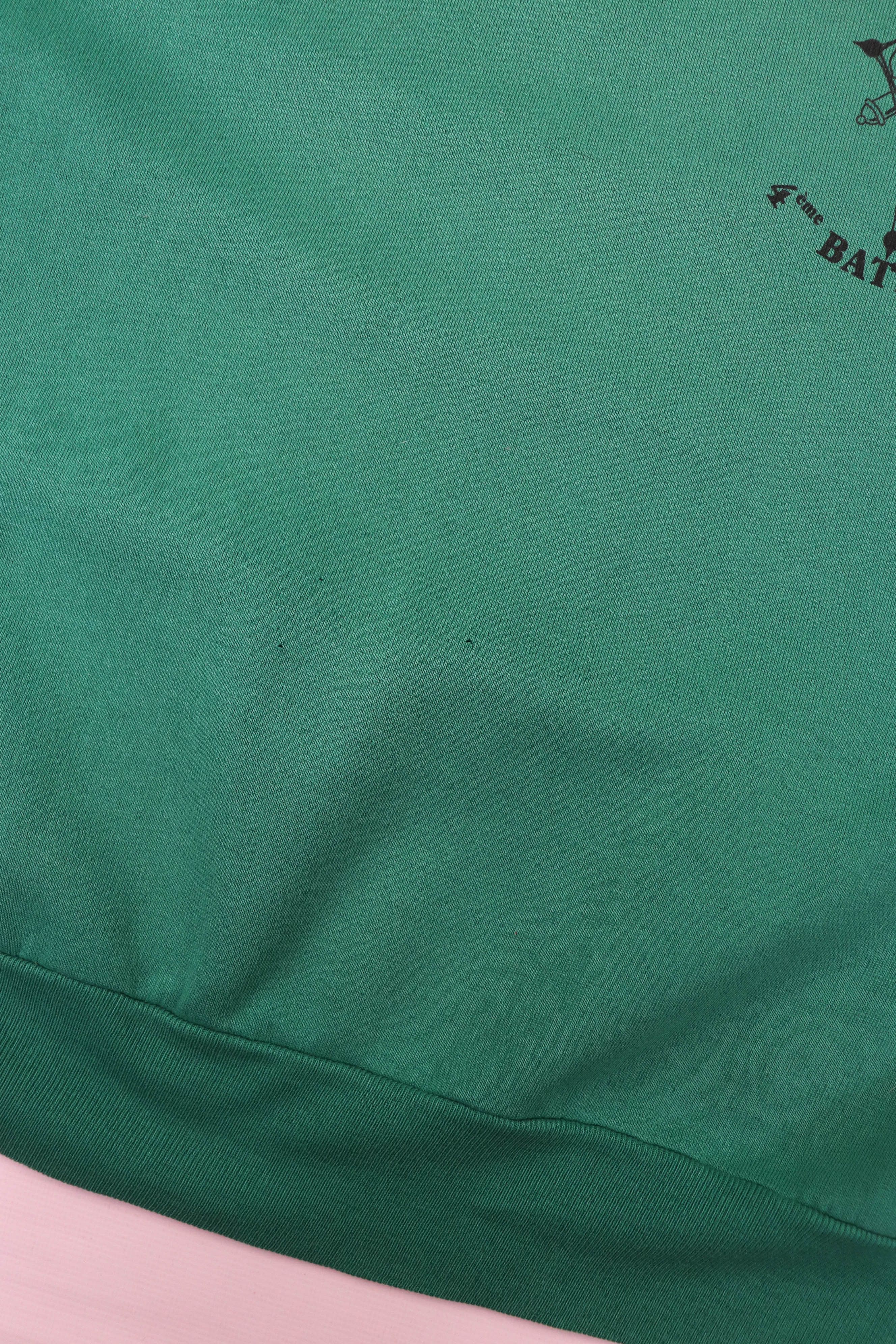 Vintage Vintage Batterie D'Afrique French Army Crewneck Sweatshirt Size US L / EU 52-54 / 3 - 9 Thumbnail