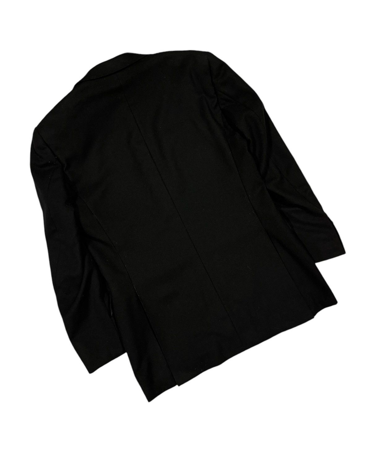 Burberry Burberry London Black Silver Hardware Blazer Coat Size 46R - 14 Thumbnail