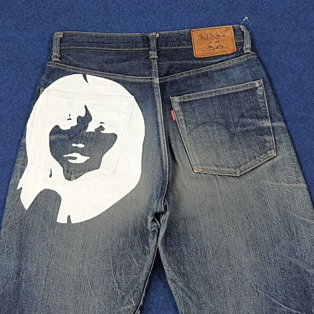 Hysteric Glamour Vintage Hysteric Glamour Selvedge Custom Logo Jeans C265N25 Size US 27 - 2 Thumbnail
