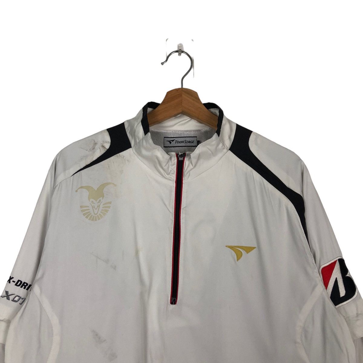 Japanese Brand 🔥90’s VINTGE BOMBER JACKET RACING TOUR STAGE X Size US M / EU 48-50 / 2 - 2 Thumbnail