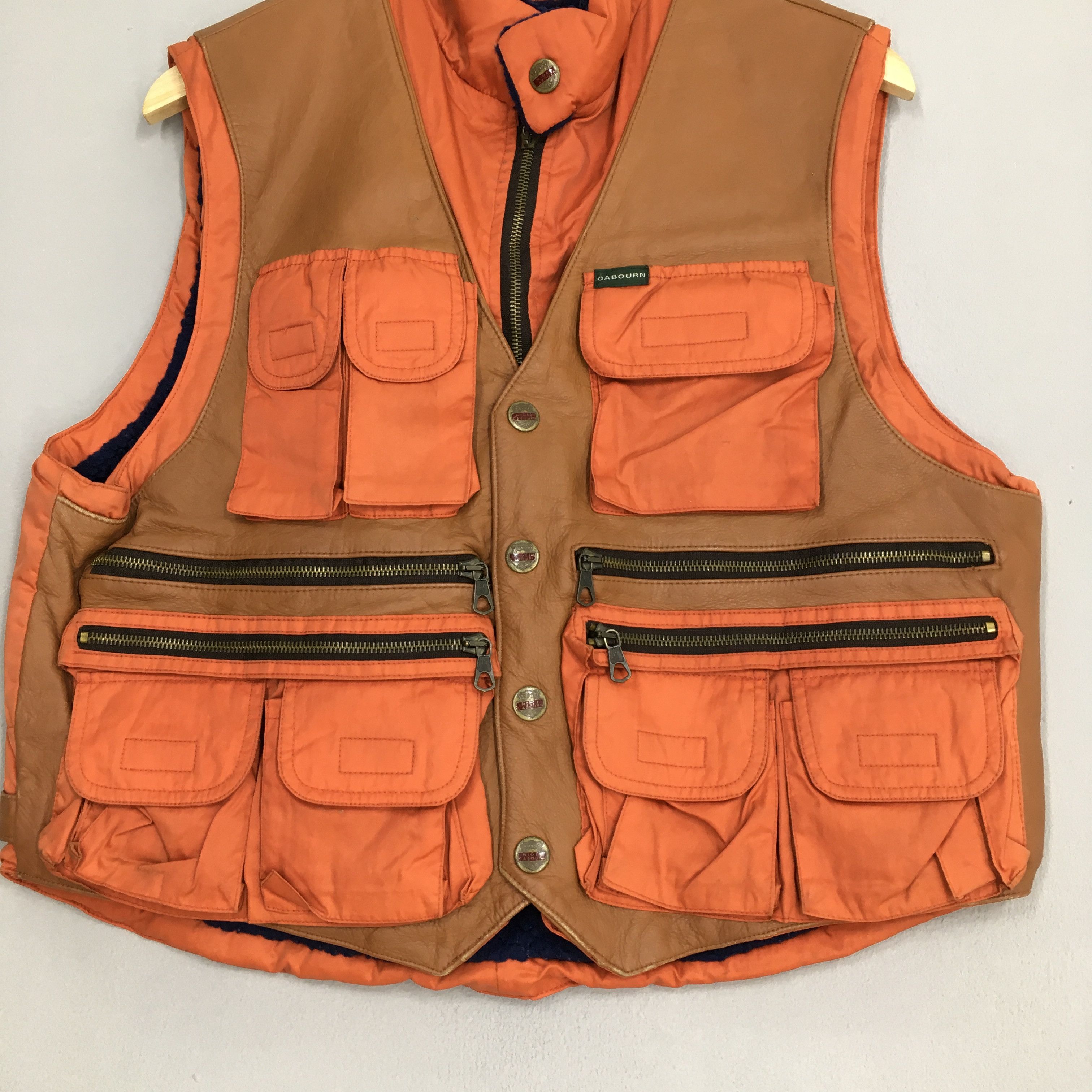 Nigel Cabourn Vintage Nigel Cabourn Tactical Vest Jacket Medium Size US M / EU 48-50 / 2 - 3 Thumbnail