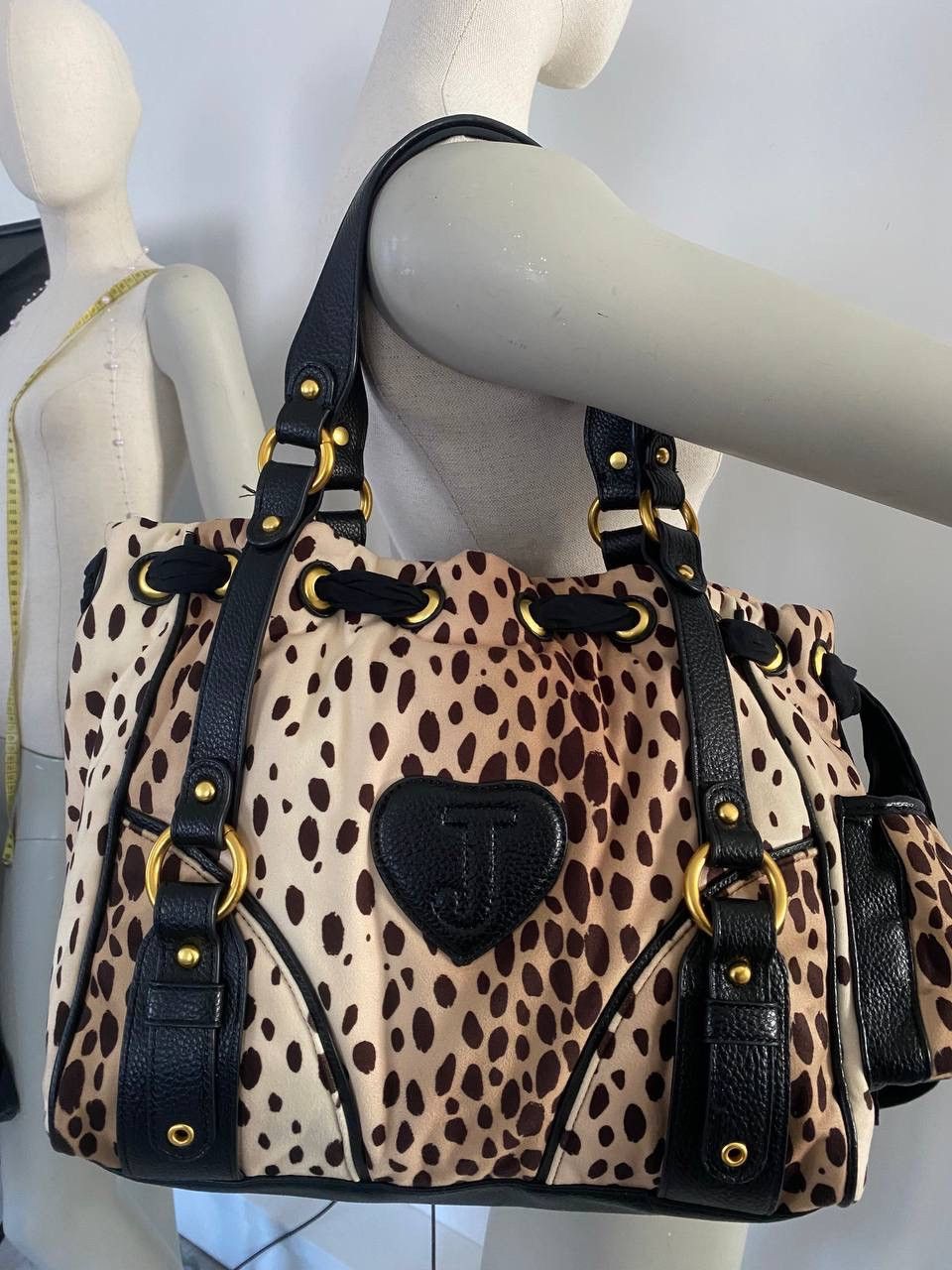 Juicy Couture Juicy Couture Daydreamer Y2k Leopard Print Shoulder Bag Size ONE SIZE - 3 Thumbnail