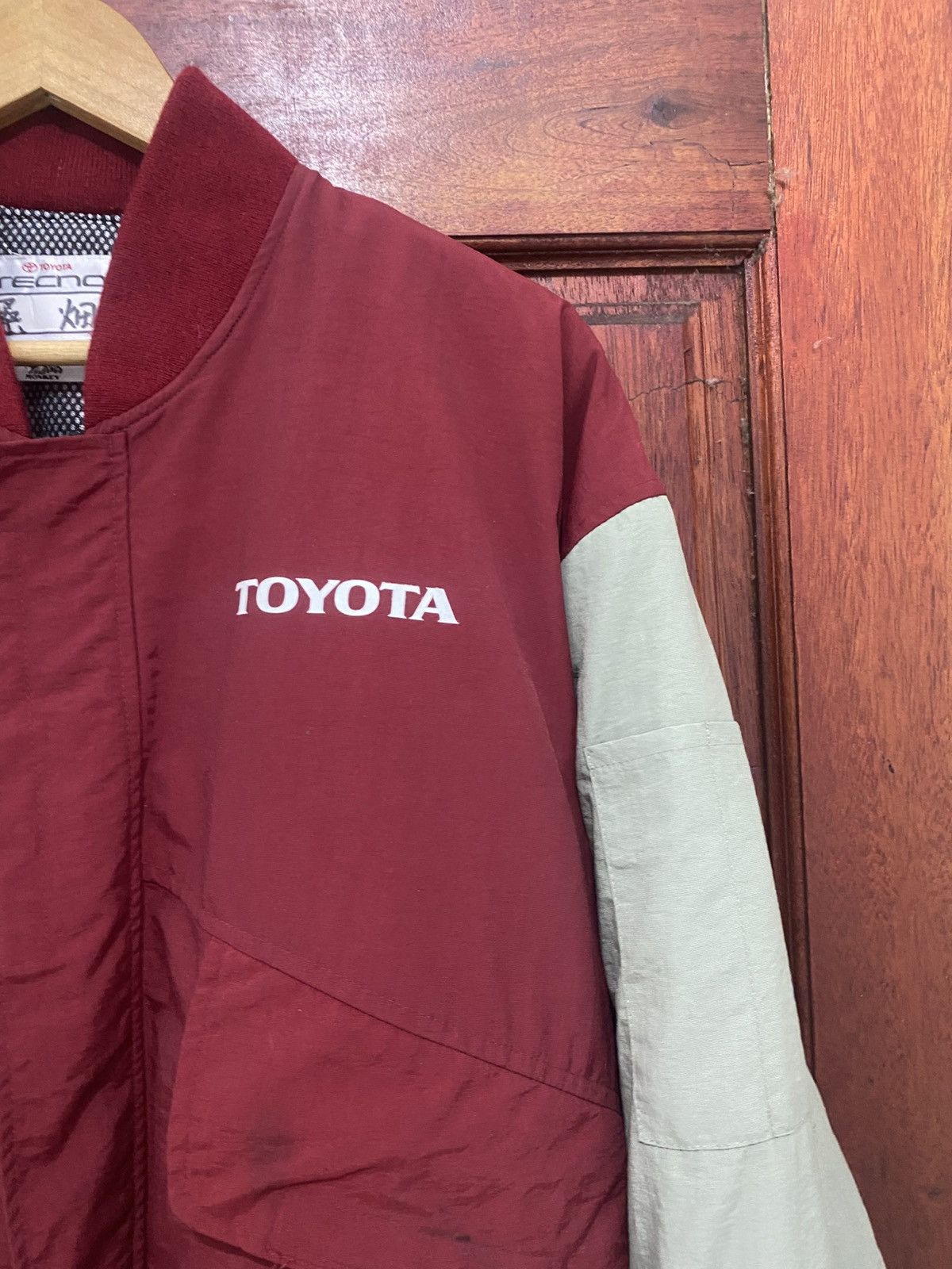 Japanese Brand × Sports Specialties × Vintage Vintage Toyota Techno Bomber Jacket Size US L / EU 52-54 / 3 - 5 Thumbnail