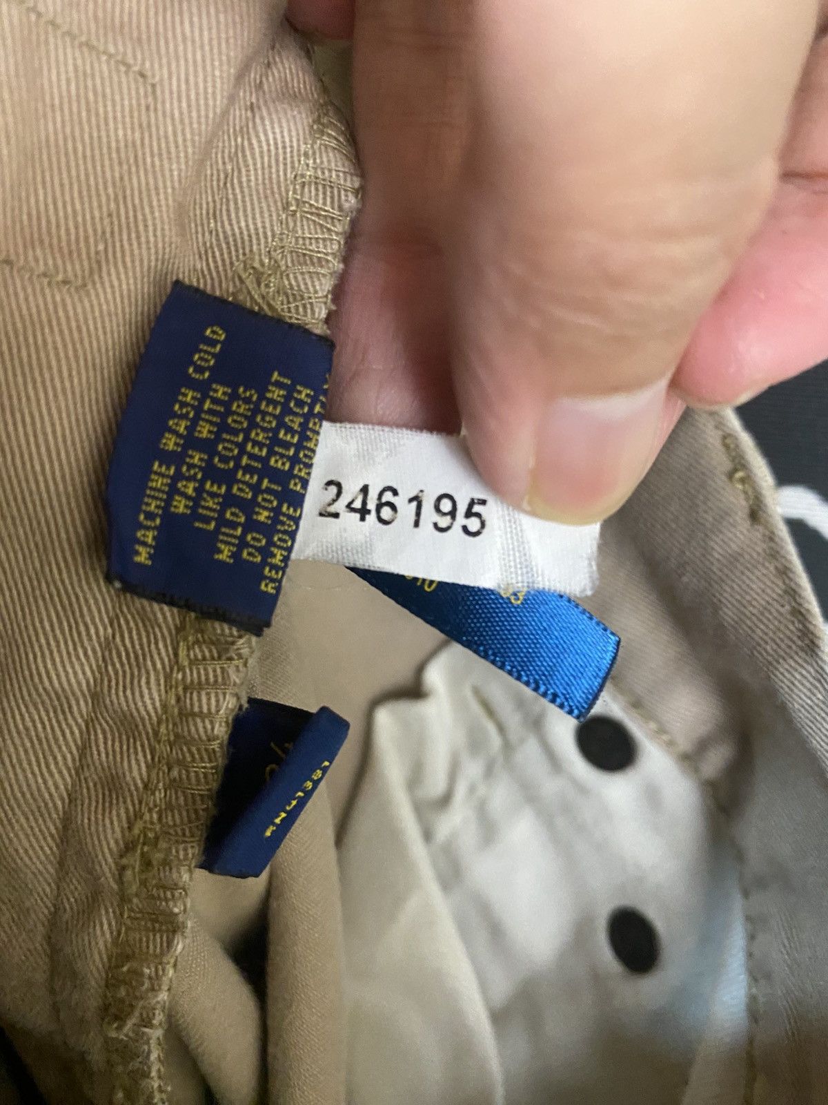 Polo Ralph Lauren Polo Ralph Lauren Original Chino Pants (Khaki/Beige) Size US 38 / EU 54 - 15 Thumbnail