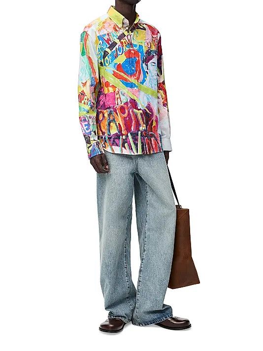 Loewe o1w1db10426 Shirts in Multicolor Size US L / EU 52-54 / 3 - 4 Thumbnail