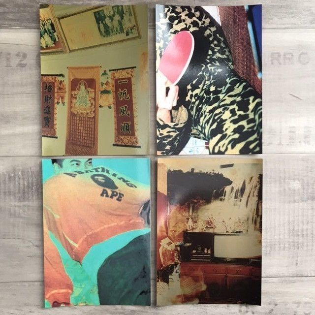 Bape × Nigo 2000 BAPE × Wing Shya Photo Art Card Hong Kong APE NIGO Size ONE SIZE - 3 Thumbnail