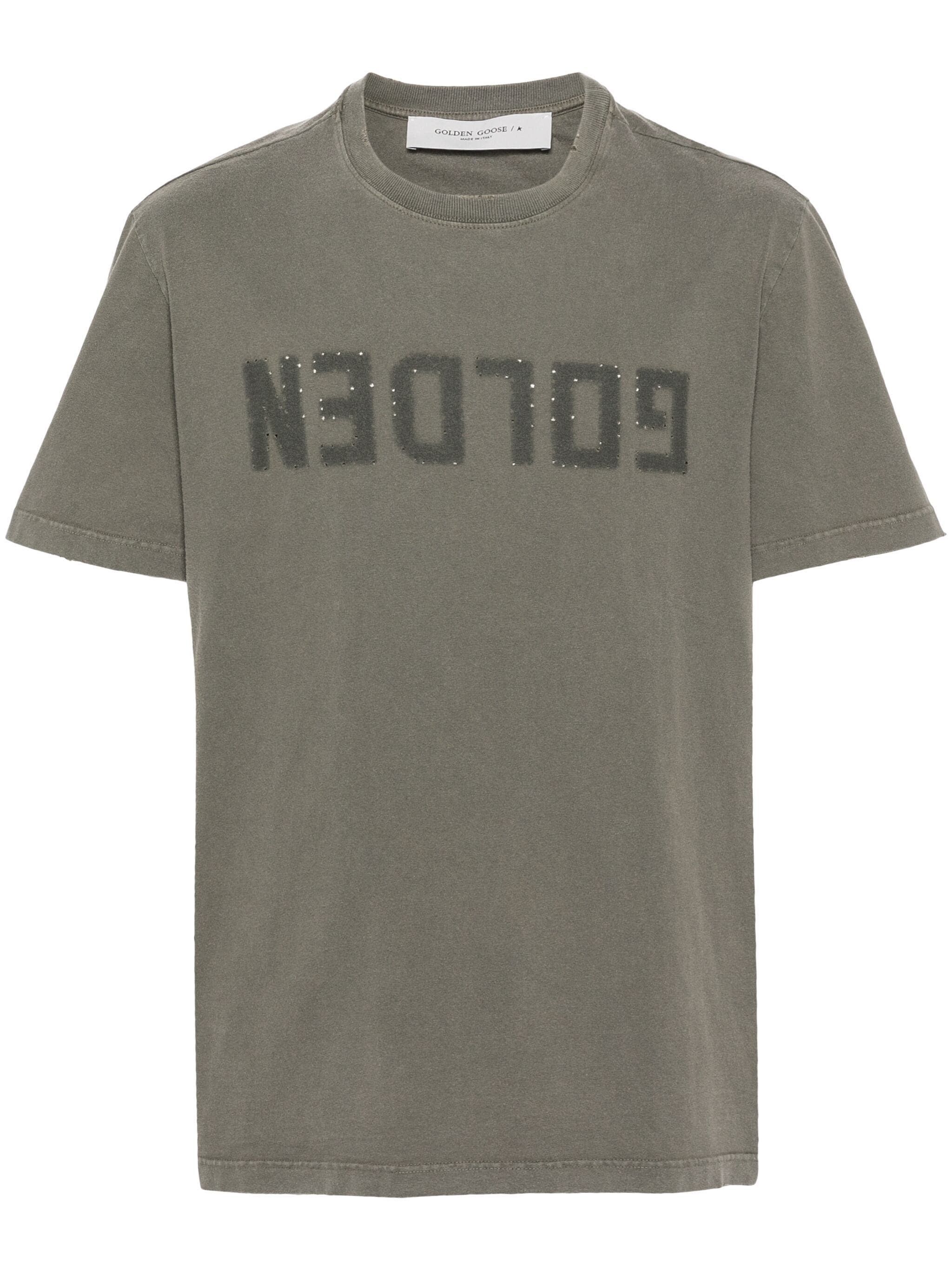 Golden Goose o1s22i1n1224 T-Shirt in Green Size US L / EU 52-54 / 3 - 1 Thumbnail