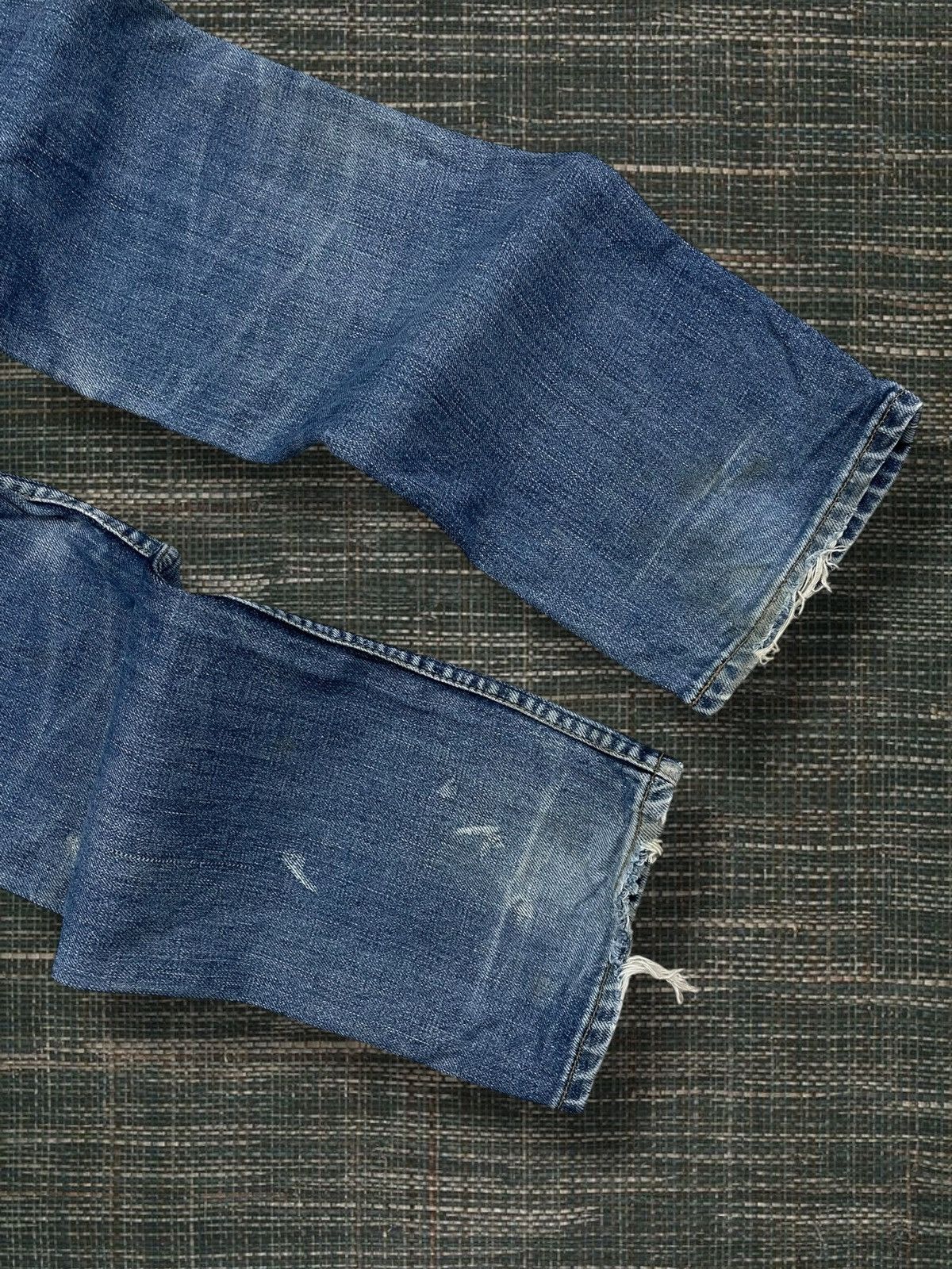 Levi's Vintage Clothing Vintage 1990s Original Designer Levis Distressed Denim Size US 26 / EU 42 - 13 Thumbnail