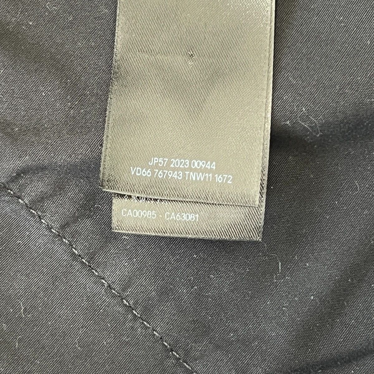 Balenciaga BALENCIAGA 23 Winter LOOK16 Deconstructed Black Denim Jacket Size US M / EU 48-50 / 2 - 8 Thumbnail