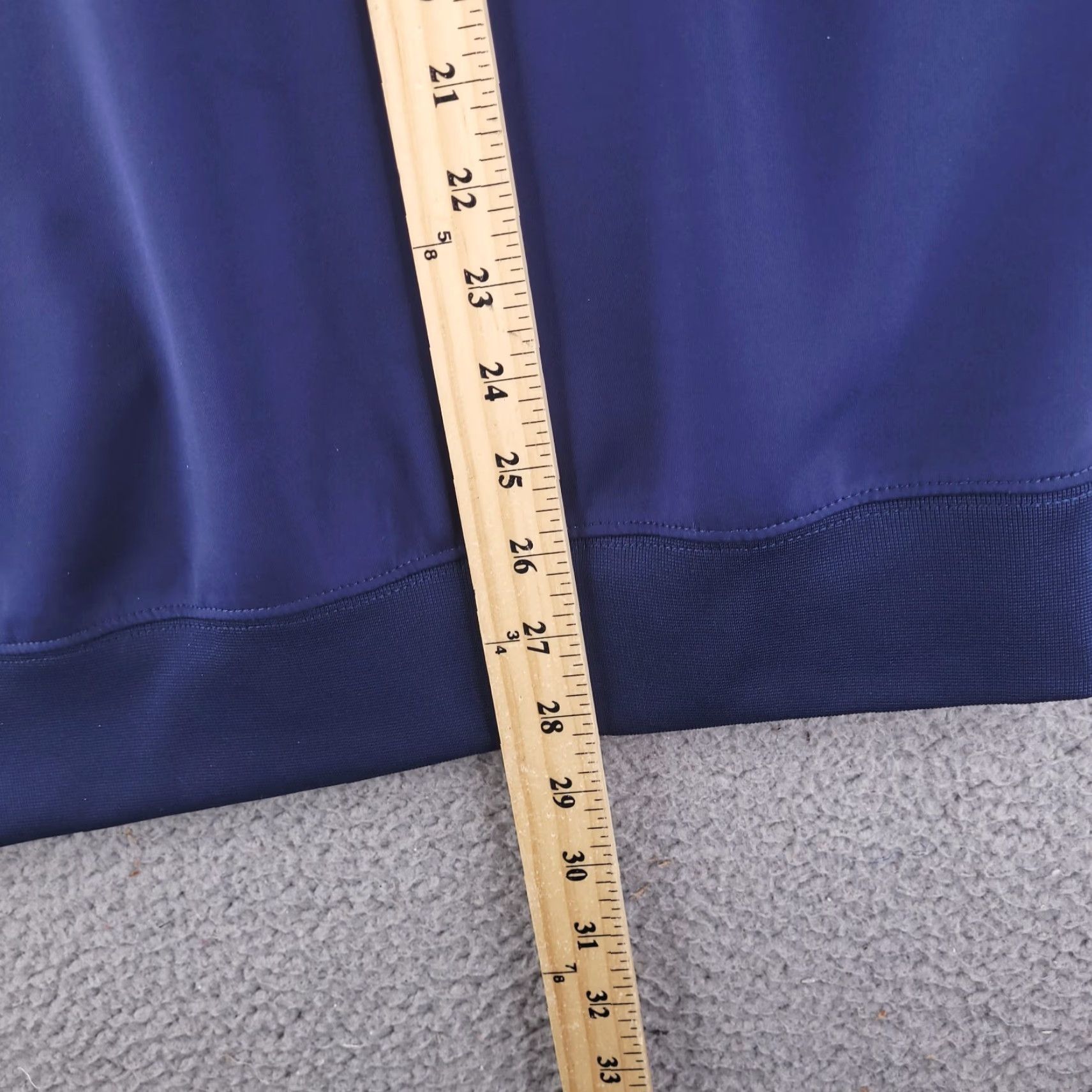 Vintage Fairway & Greene Sweater Mens Large Blue Pullover Quarter Zip Performance Tech Size US L / EU 52-54 / 3 - 7 Thumbnail