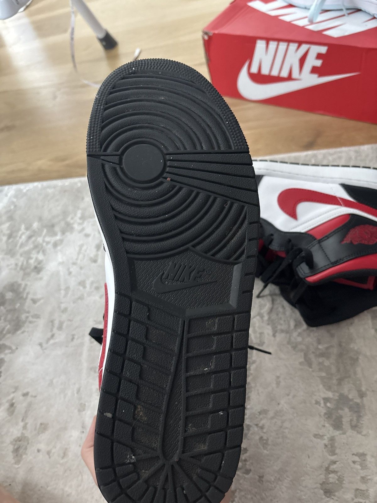 Jordan Brand × Nike Jordan 1 high tops Size US 12 / EU 45 - 3 Thumbnail