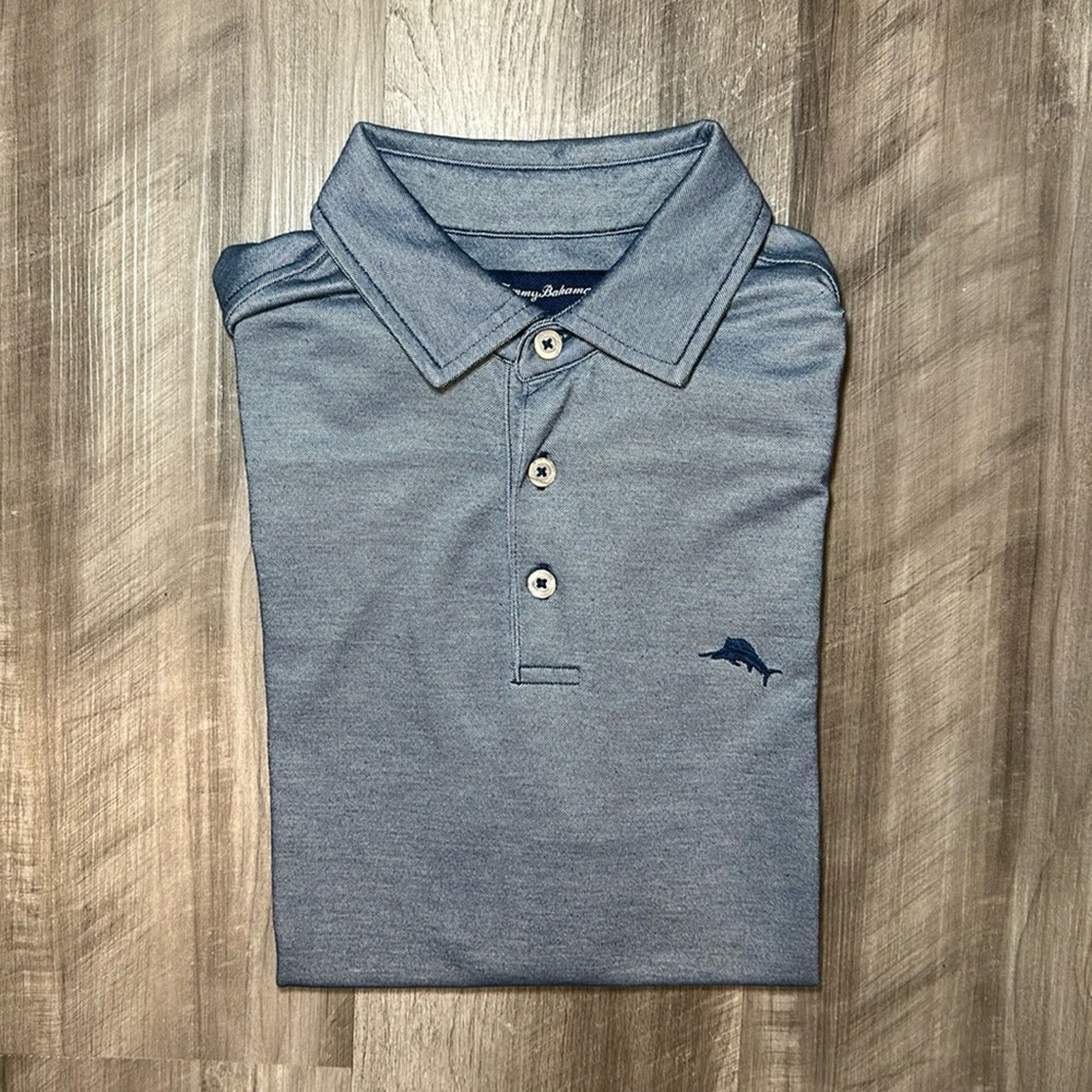 Tommy Bahama Tommy Bahama Pima Cotton Polo - Medium Size US M / EU 48-50 / 2 - 1 Thumbnail