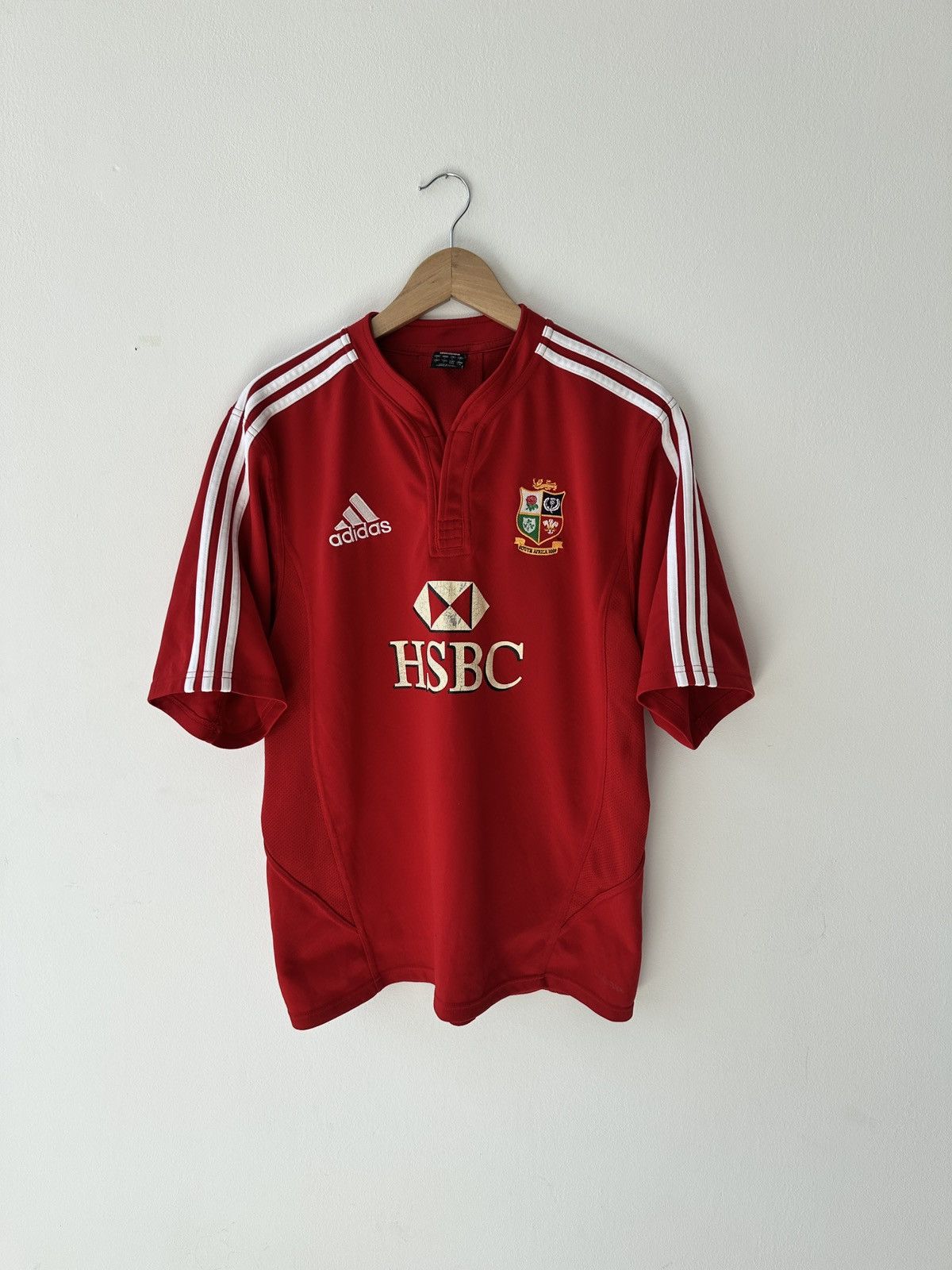 Adidas × Rugby Ralph Lauren British and Irish Lions Union Adidas 2008 Rugby Jersey Size US L / EU 52-54 / 3 - 1 Thumbnail