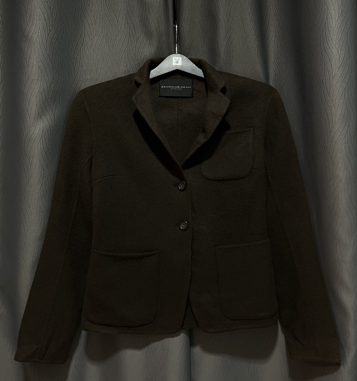 DKNY × Designer × Donna Karan Donna Karan New York Wool Blend Blazer Size S / US 4 / IT 40 - 1 Thumbnail