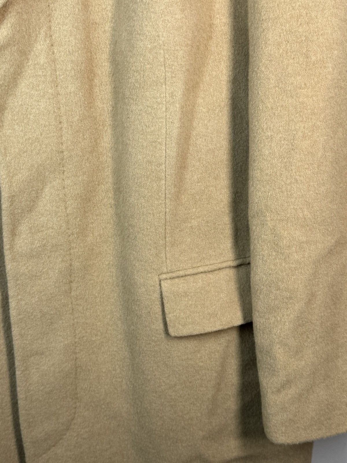 Yves Saint Laurent Camel Wool YSL Coat Soft Heavy Soft Long Beige Size US L / EU 52-54 / 3 - 20 Thumbnail