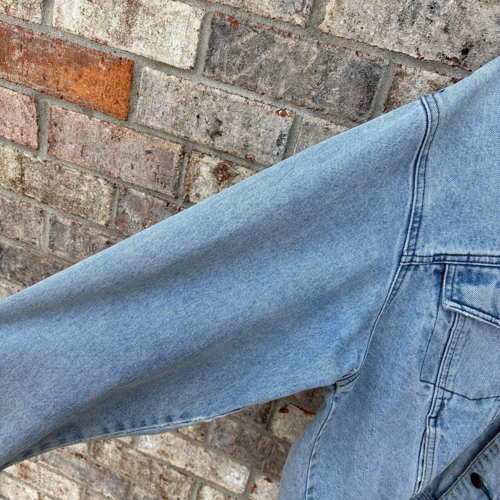 Other Vintage 90s Denim jean jacket Size US L / EU 52-54 / 3 - 5 Thumbnail
