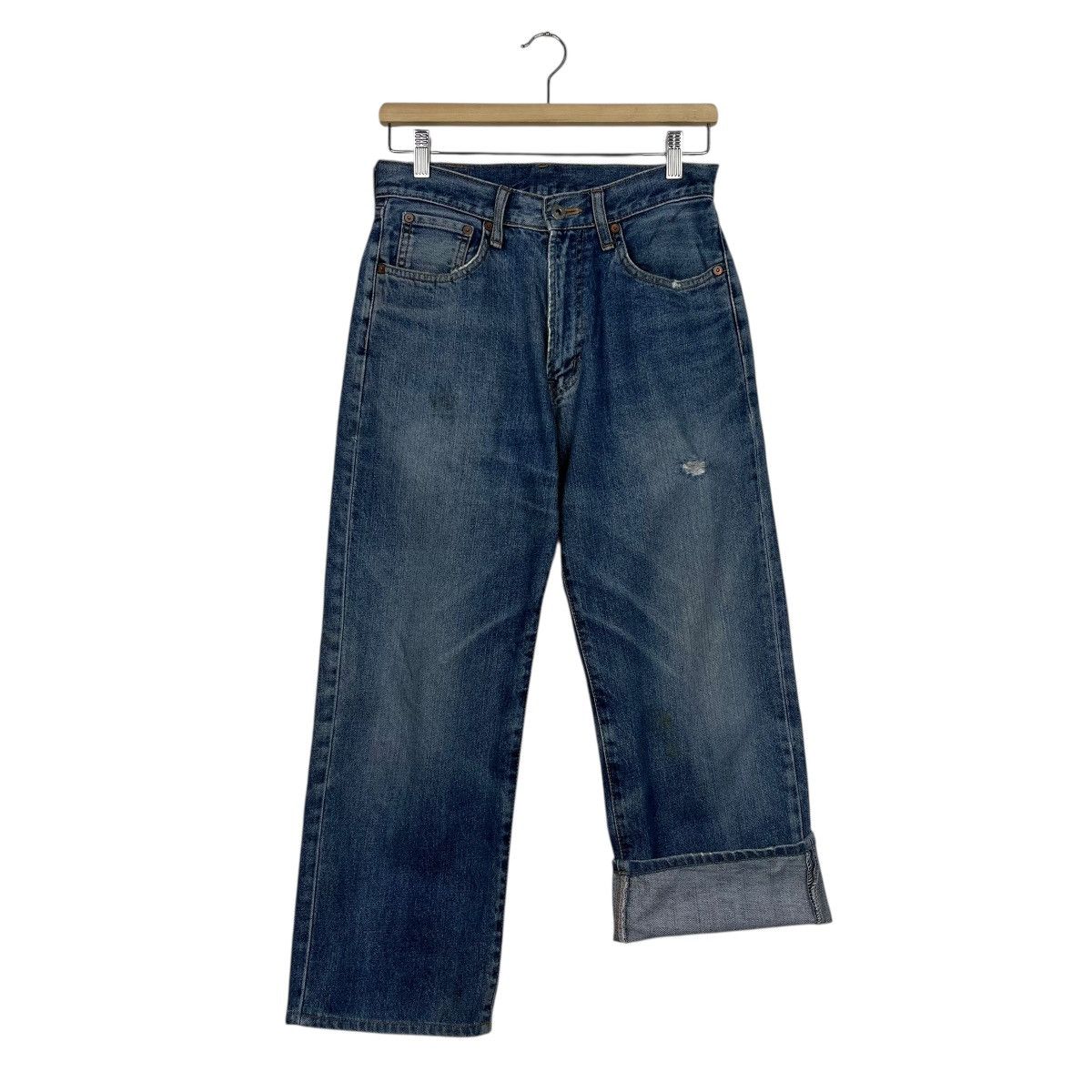 Warehouse Vintage Warehouse Utility Workwear Denim Jeans Size US 28 / EU 44 - 7 Thumbnail