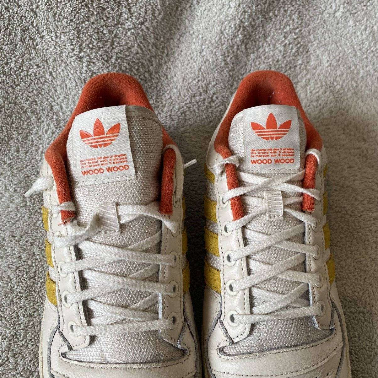 Adidas × Wood Wood ADIDAS x WOOD WOOD Forum Low Trainers (9.5 US) Size US 9.5 / EU 42-43 - 5 Thumbnail
