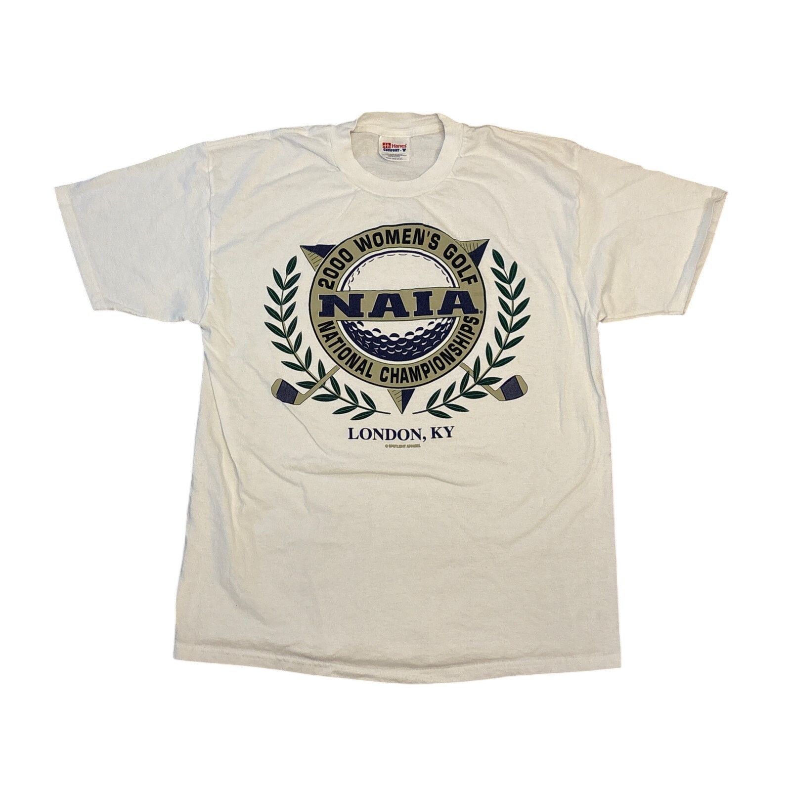 Hanes Y2K 2000 Women’s Golf National Championships NAIA Large Size US L / EU 52-54 / 3 - 1 Thumbnail