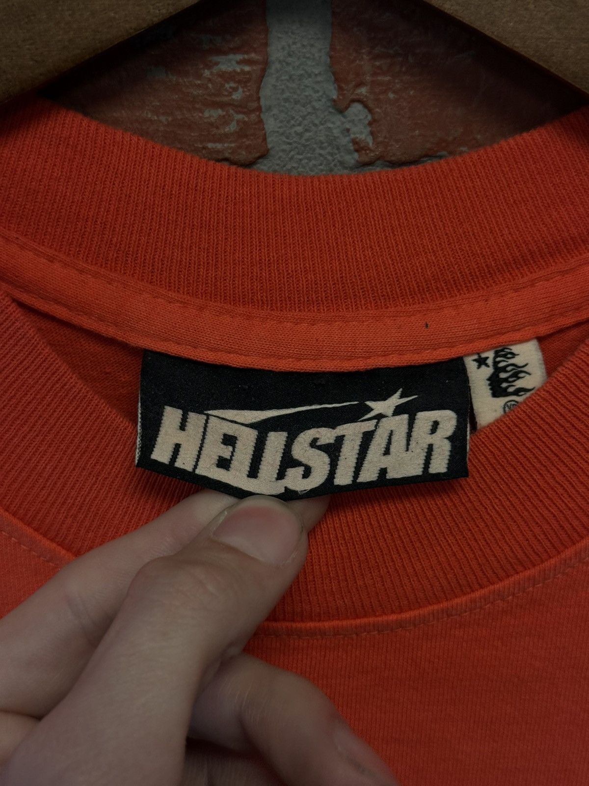 HELLSTAR Hellstar RED Logo Tee Shirt 100% Authentic Size XS Size US XS / EU 42 / 0 - 8 Thumbnail