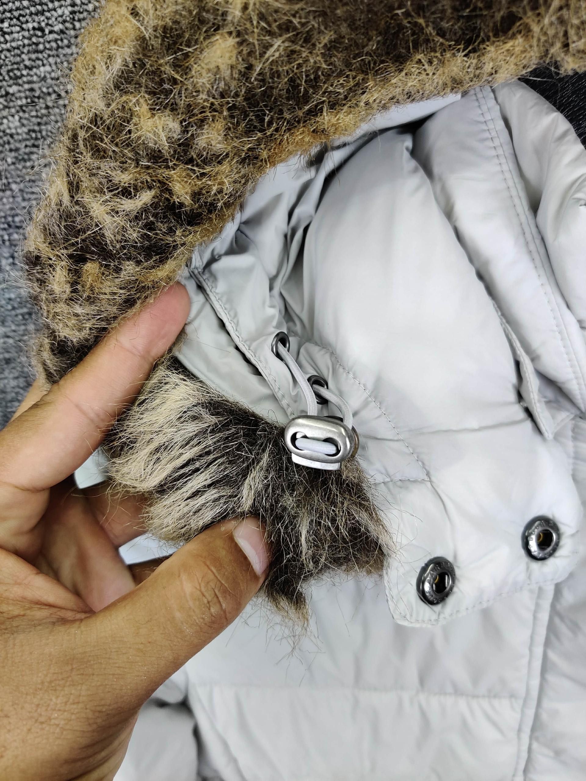 Barbour Vintage Barbour Fibredown Fur Hooded Jacket Size US S / EU 44-46 / 1 - 7 Thumbnail