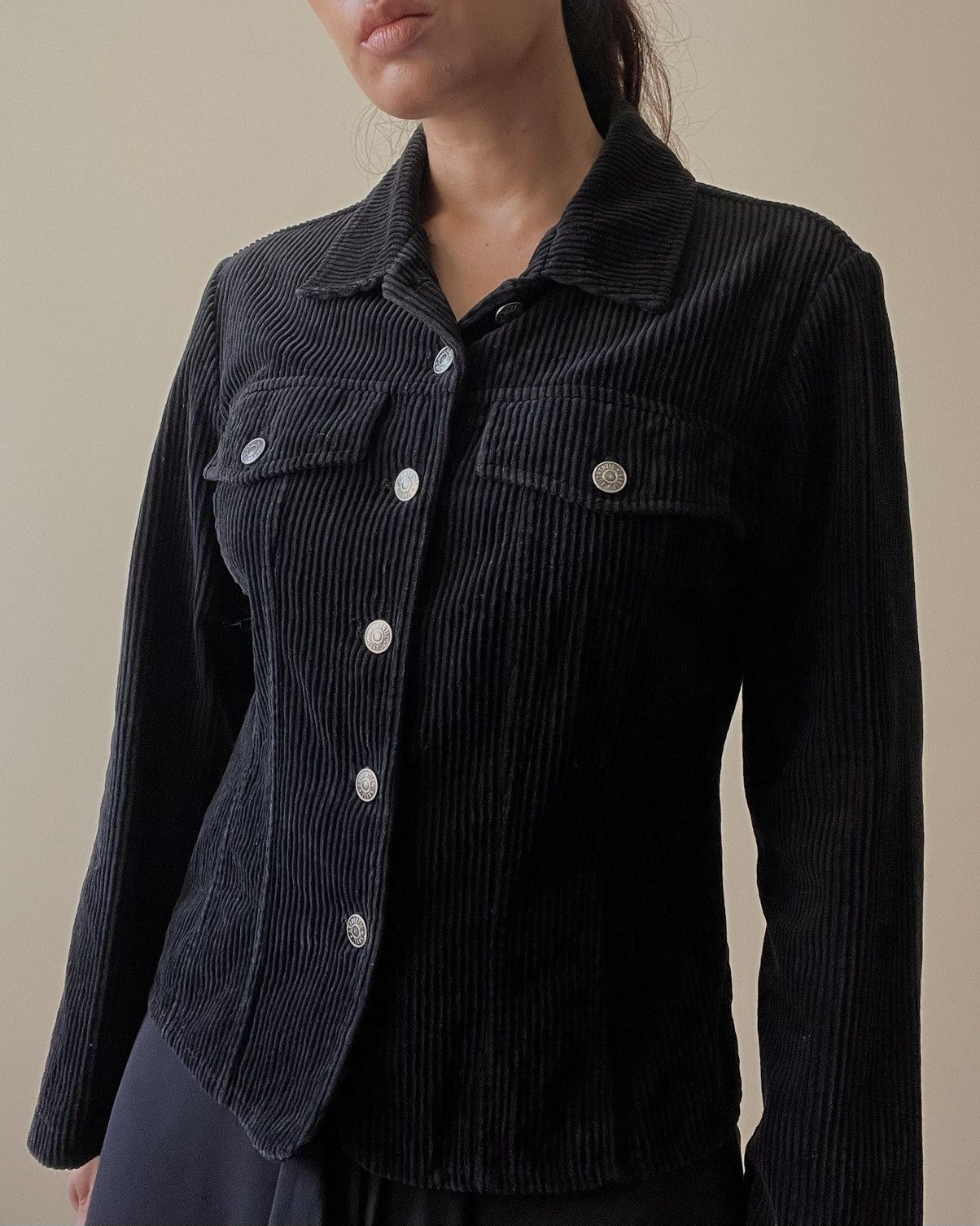 Vintage Vintage Corduroy Shirt Jacket Size S / US 4 / IT 40 - 4 Thumbnail