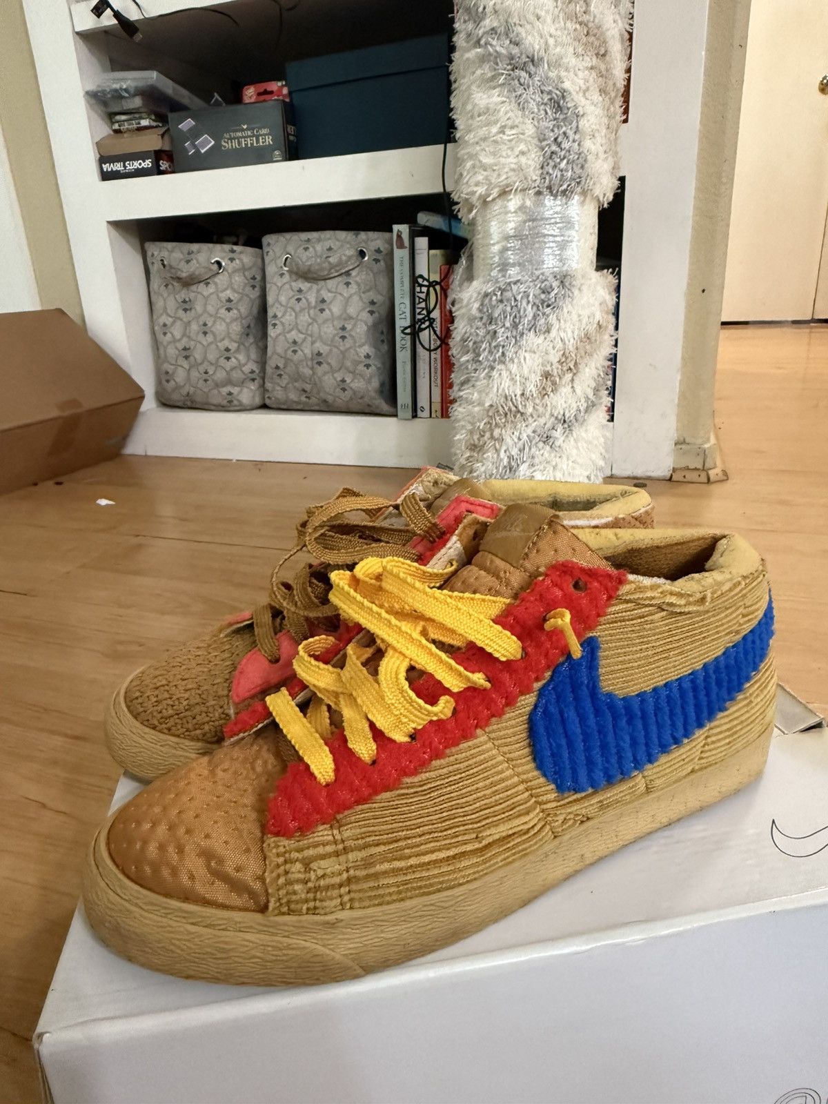 Cactus Plant Flea Market × Nike 2019 cpfm x Nike “by you” blazer mid Size US 8 / EU 41 - 2 Thumbnail