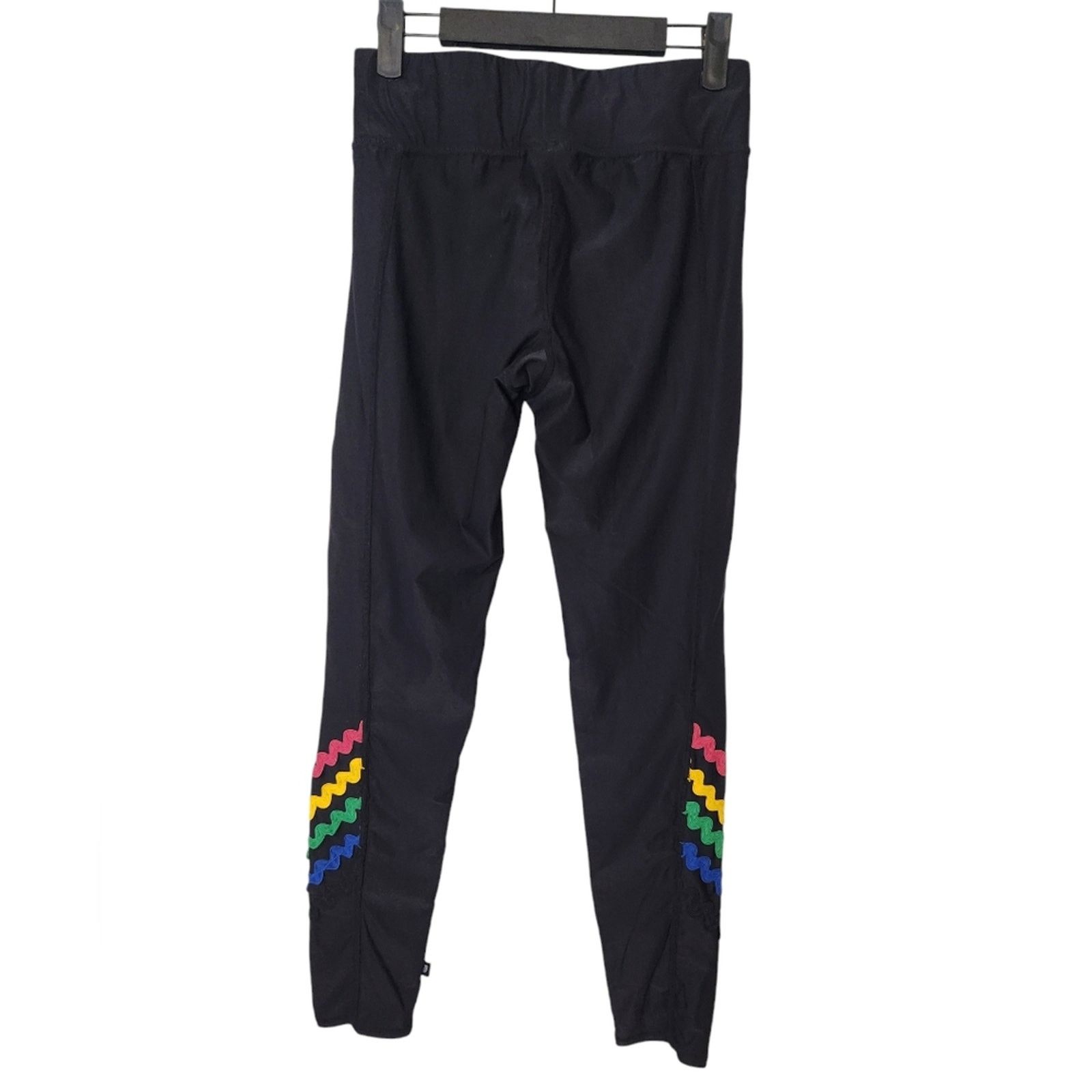 Terez Terez Wavy Rainbow Detail Ankle Leggings Medium Size 28" / US 6 / IT 42 - 2 Thumbnail