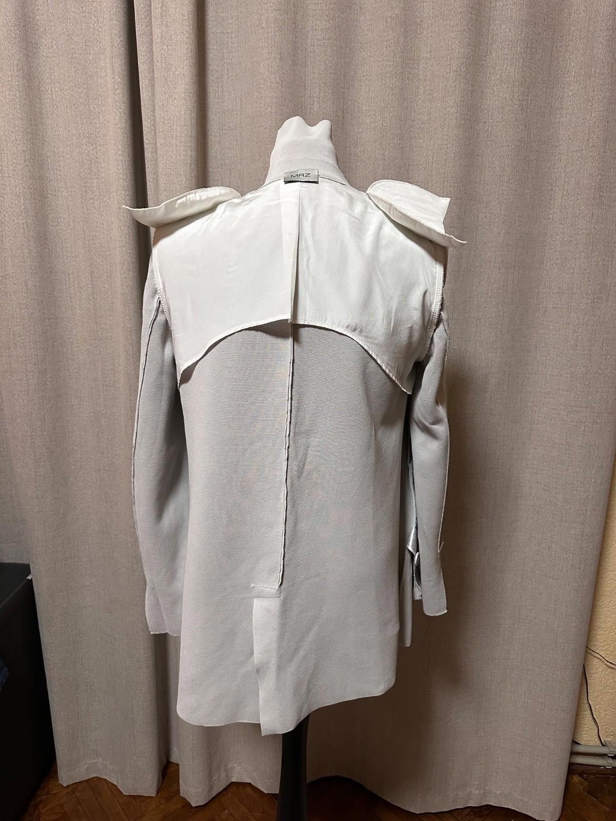 Other MRZ single-breasted blazer white Italy Sz L Size L / US 10 / IT 46 - 7 Thumbnail