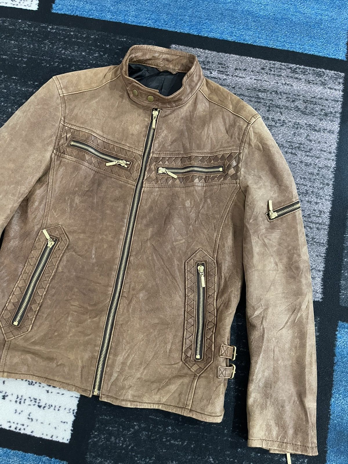 ABAHOUSE Vintage Abahouse Leather Jacket Size US S / EU 44-46 / 1 - 3 Thumbnail