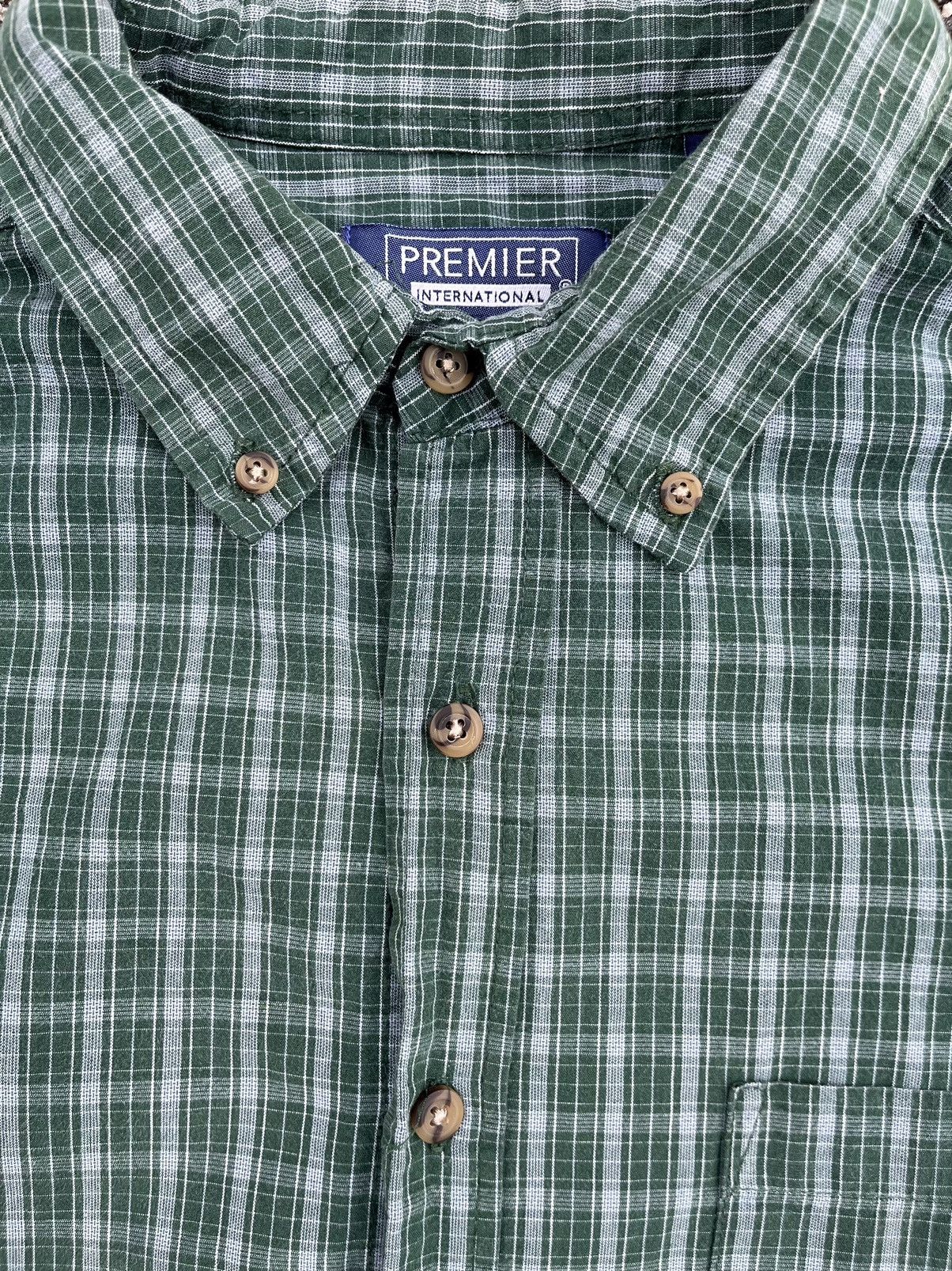 Polo Ralph Lauren × Vintage Vintage Green Button Up Size US L / EU 52-54 / 3 - 4 Thumbnail