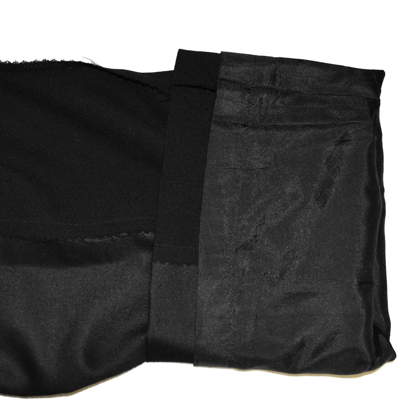 Rodarte B0 RODARTE Black Feather Contrast Panel Trouser Pants Sz 10 Size 29" - 7 Thumbnail
