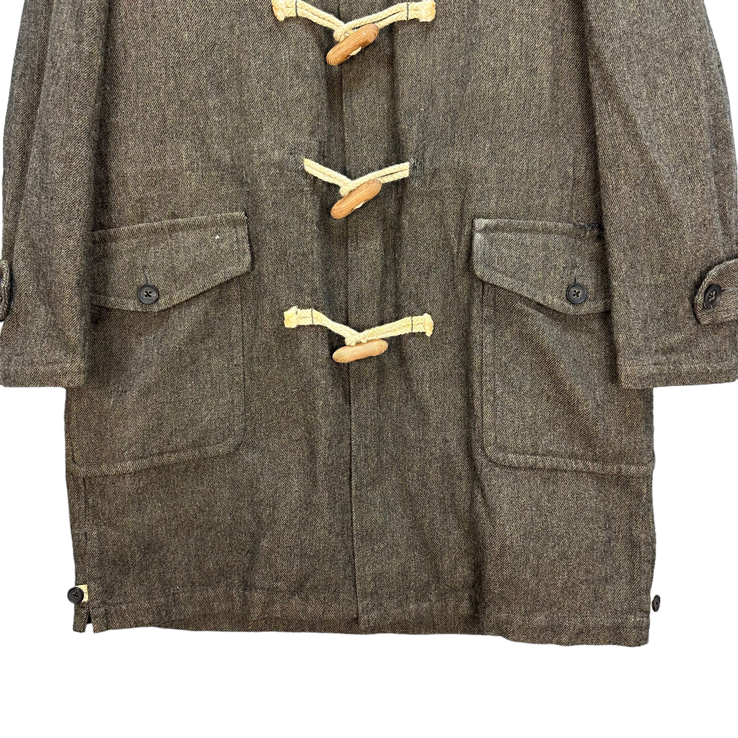 Vintage PCM DETACHABLE HOODIE SHERPA WOOL DUFFLE COAT #7822-179 Size US M / EU 48-50 / 2 - 4 Thumbnail