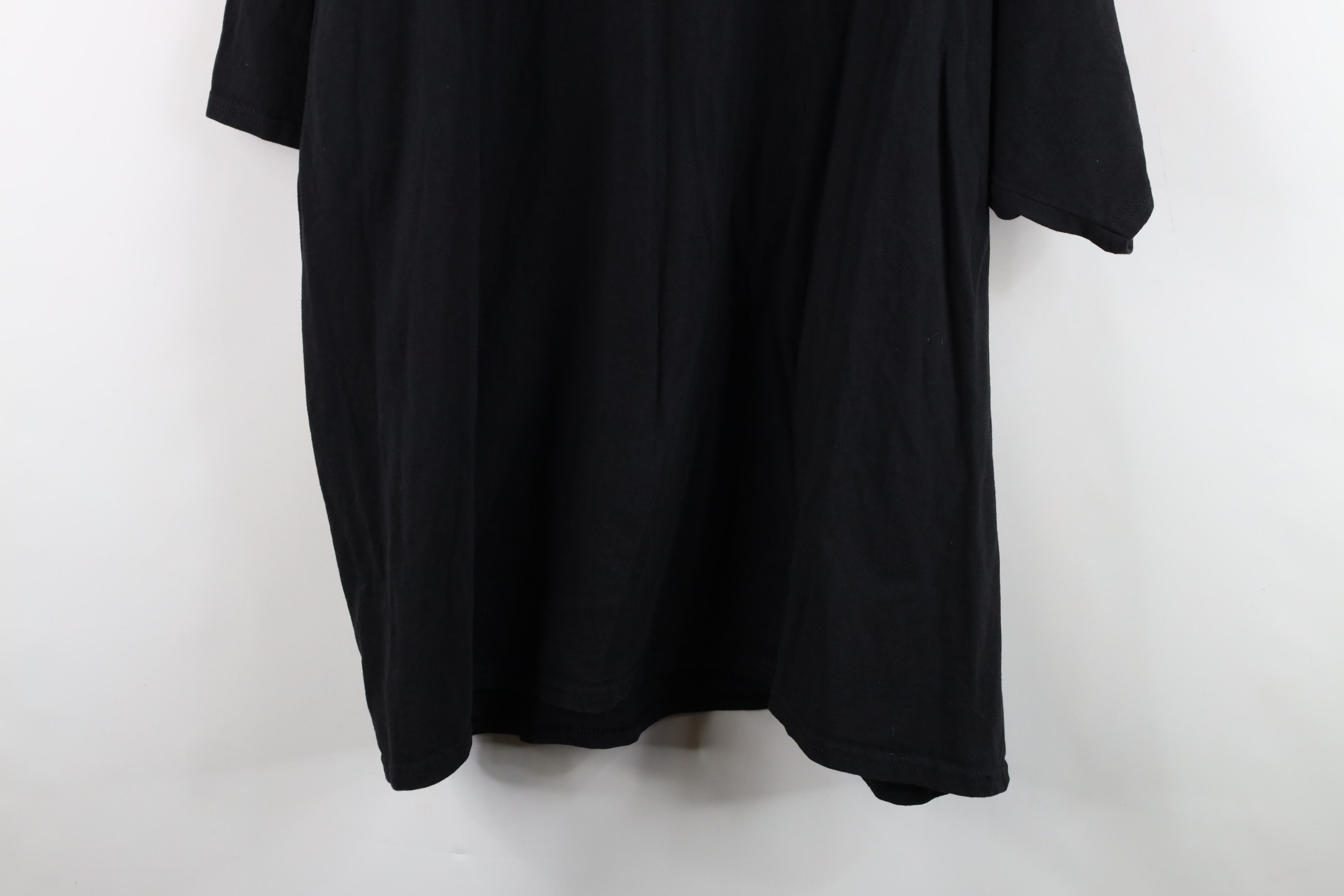 Vintage Vintage 90s Streetwear Short Sleeve T-Shirt Black Cotton Size US XXL / EU 58 / 5 - 13 Thumbnail