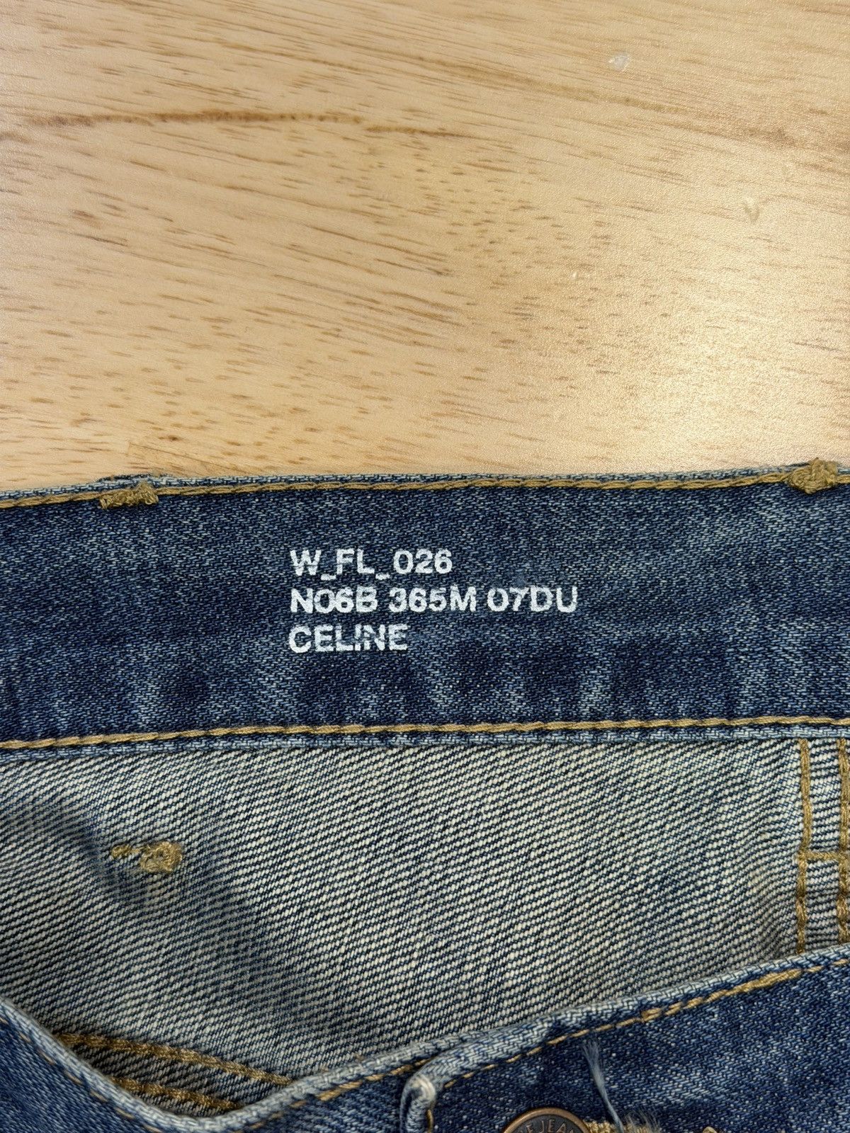 Celine SS24 Marco Union Wash Flare Jeans 30 Size US 34 / EU 50 - 5 Thumbnail