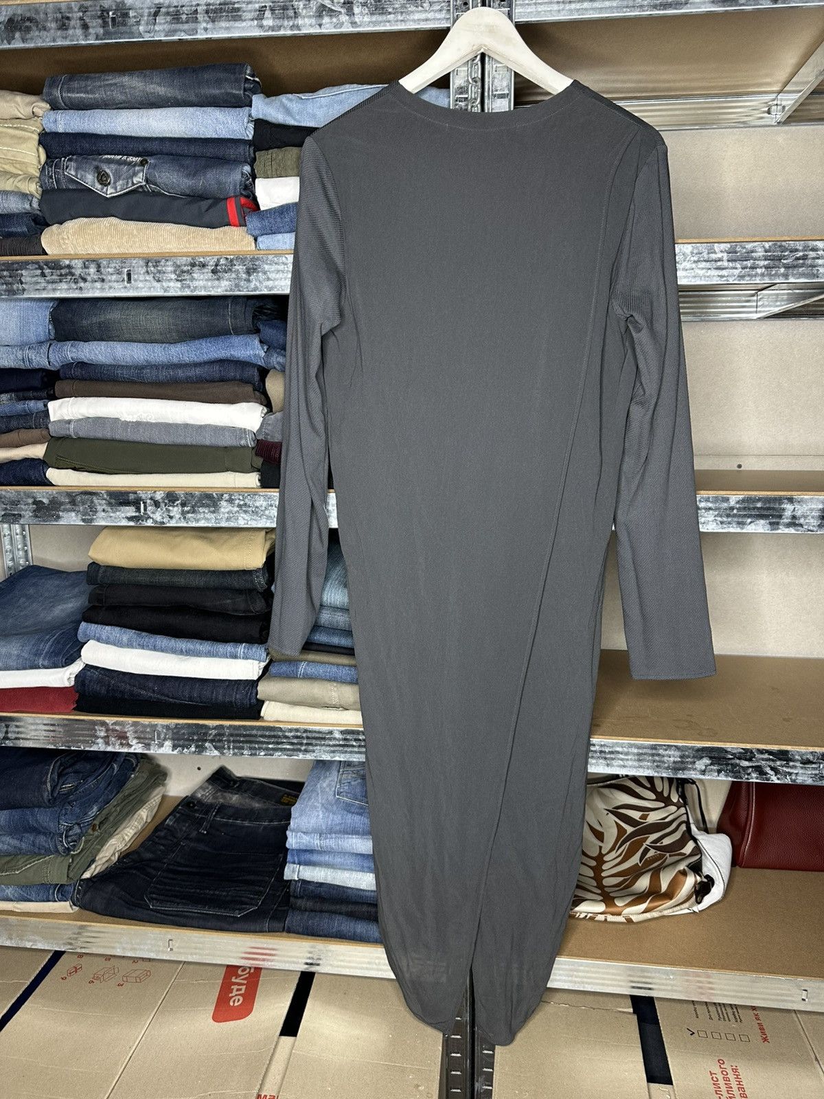 Transit Transit Par-Such Avant-Garde Wool Blend Long Dress Italy Size M / US 6-8 / IT 42-44 - 2 Thumbnail