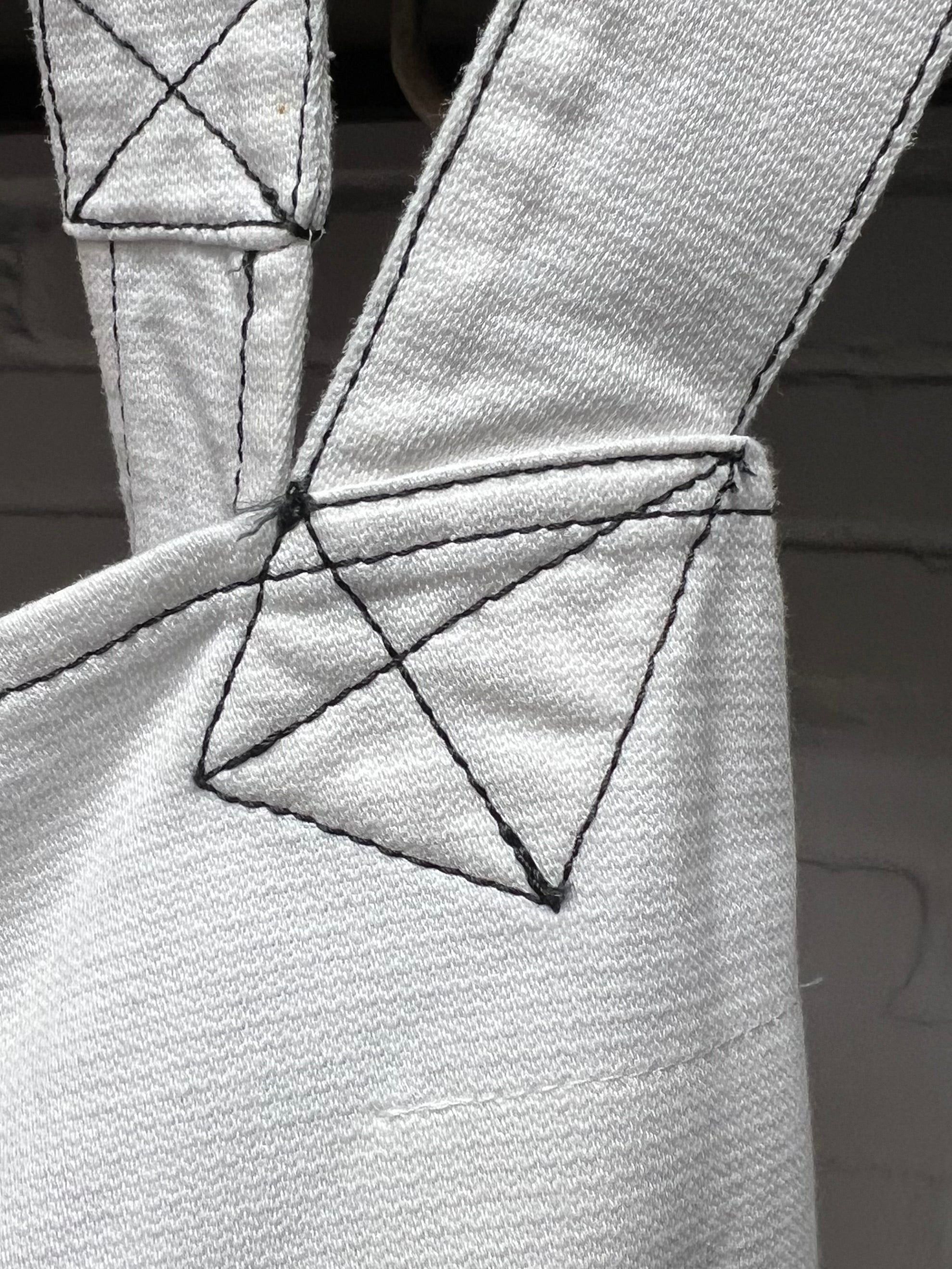 Maison Margiela SS99 Maison Margiela White ‘Side Tie’ Apron Dress Size S / US 4 / IT 40 - 2 Thumbnail