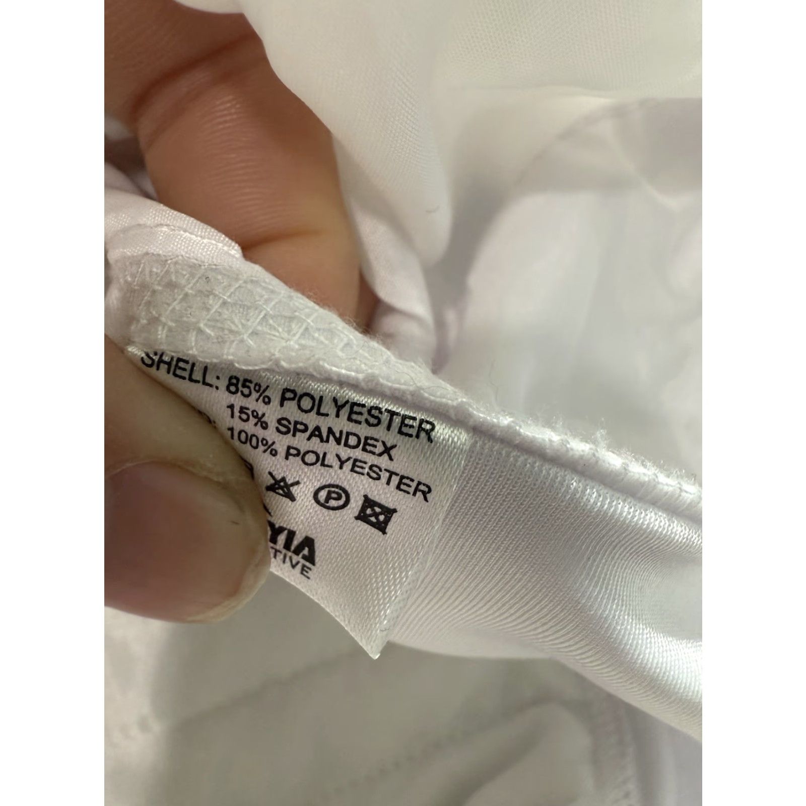 Vintage ZYIA Active Solitude Jacket White 3XL Hooded Full Zip Women’s Pockets Size 3XL Regular Jacket Women Size XXL / US 16-18 / IT 52-54 - 7 Thumbnail