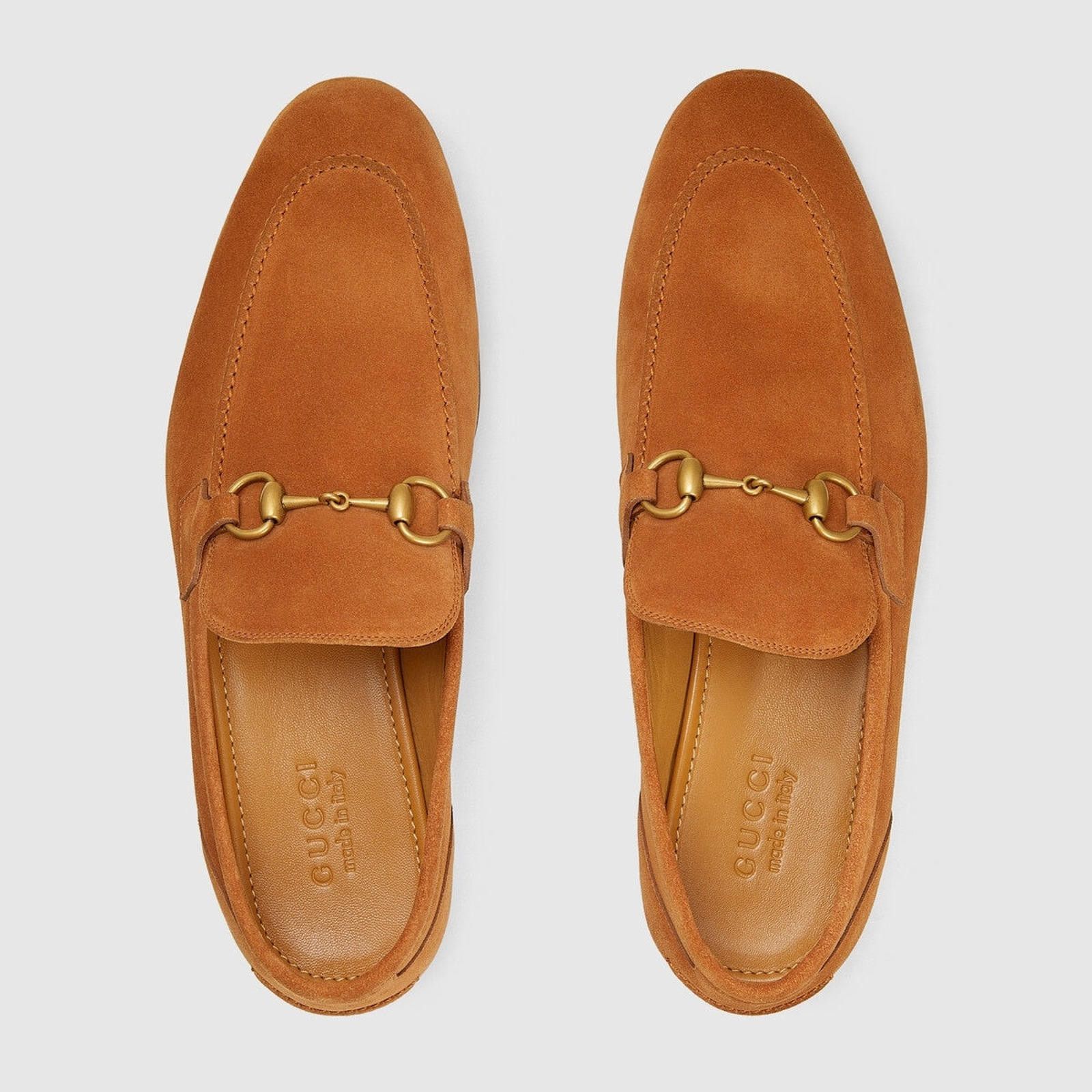 Gucci Gucci Horsebit Jordaan Suede Loafers Size US 6.5 / EU 39-40 - 3 Thumbnail