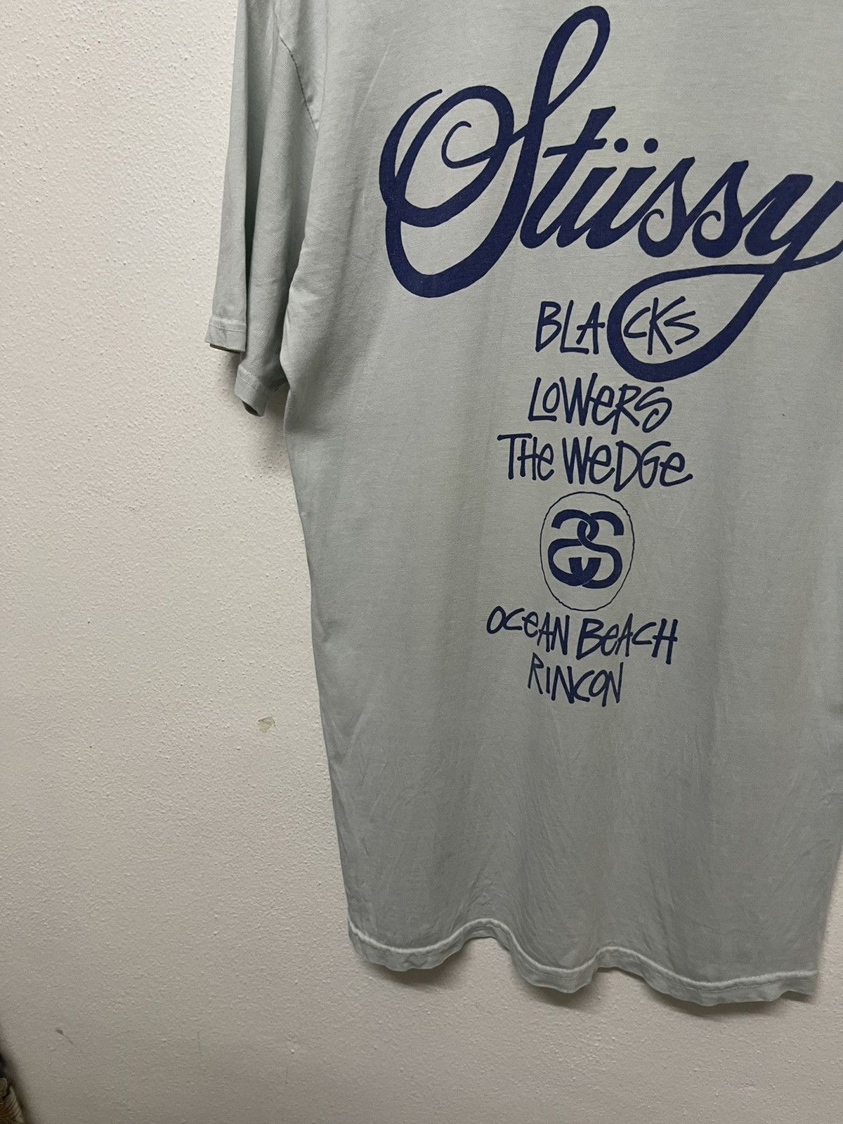Stussy 2000s STUSSY WORLD TOUR TSHIRT Size US M / EU 48-50 / 2 - 10 Thumbnail