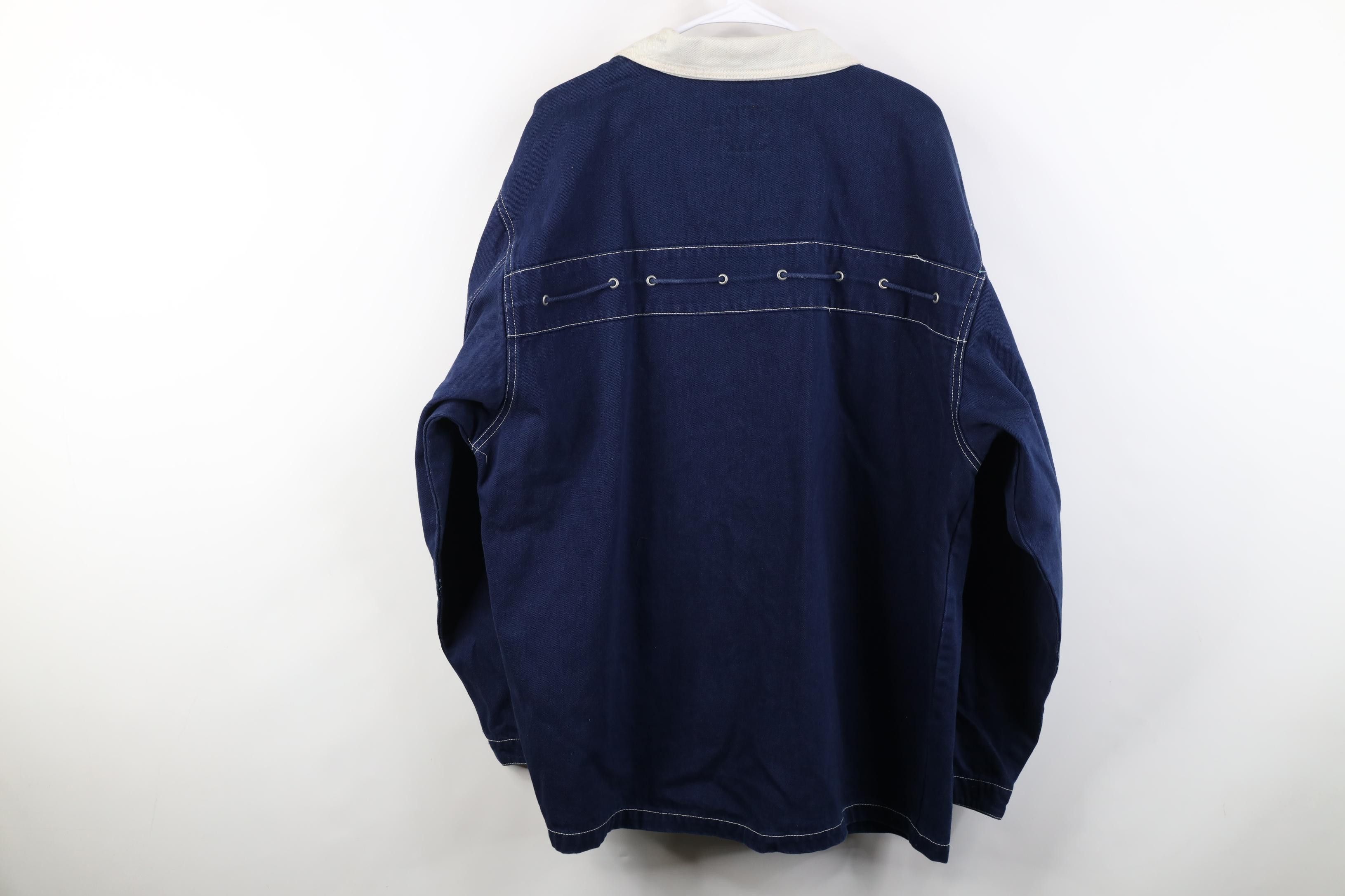 Vintage AS IS Deadstock Vintage 90s Streetwear Chore Barn Jacket Size US XL / EU 56 / 4 - 13 Thumbnail